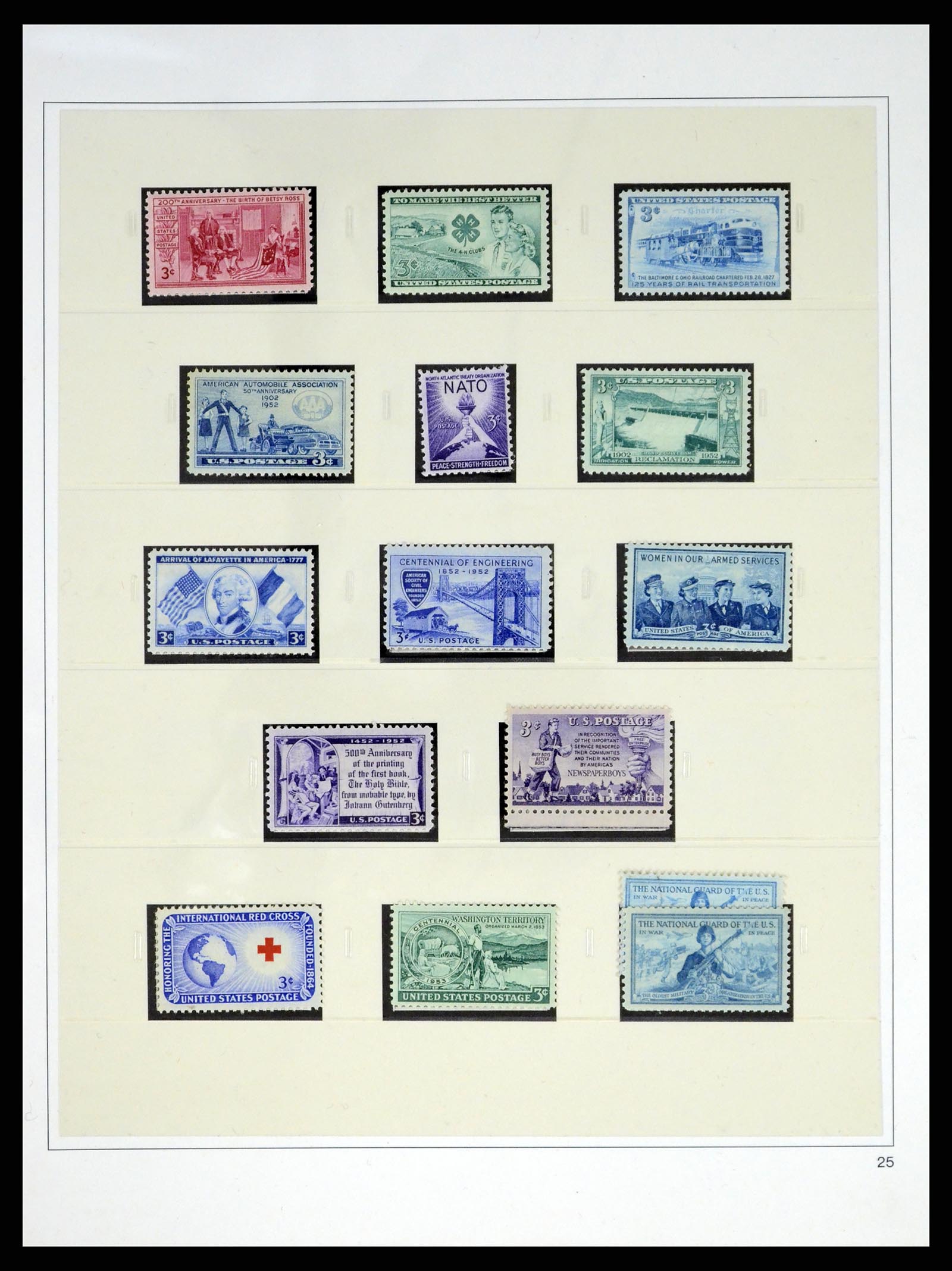 37551 062 - Stamp collection 37551 USA 1851-2001.