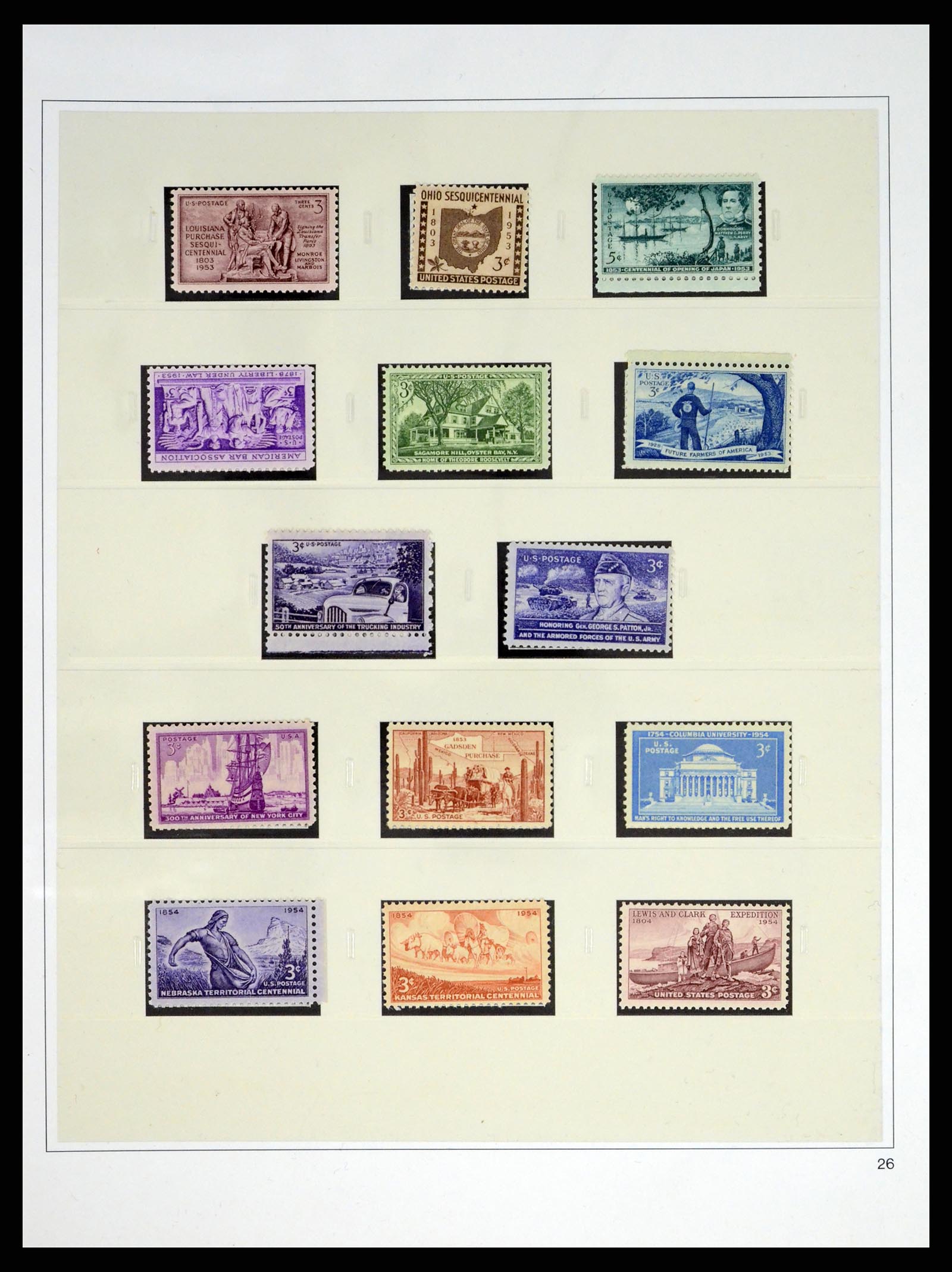 37551 063 - Stamp collection 37551 USA 1851-2001.
