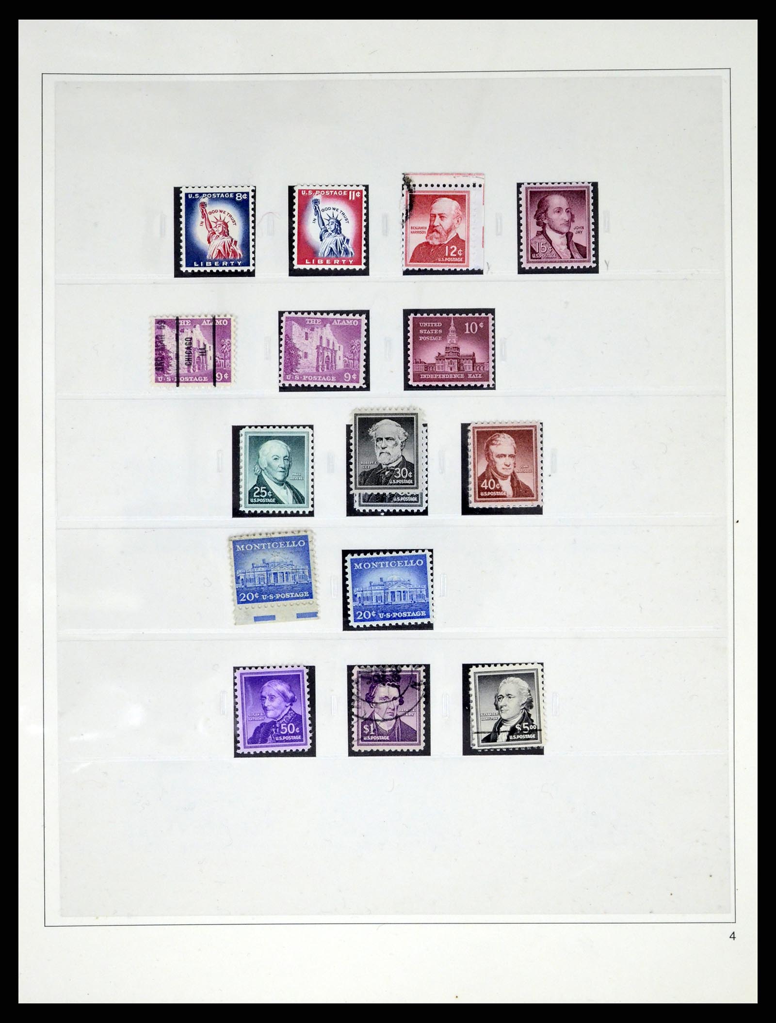 37551 066 - Stamp collection 37551 USA 1851-2001.