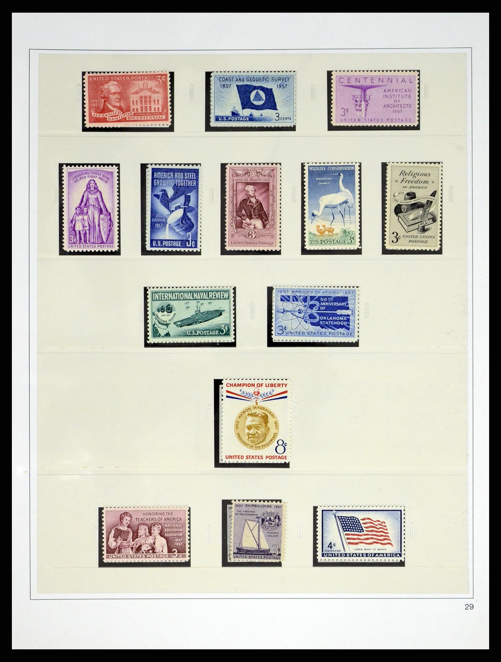 37551 069 - Stamp collection 37551 USA 1851-2001.