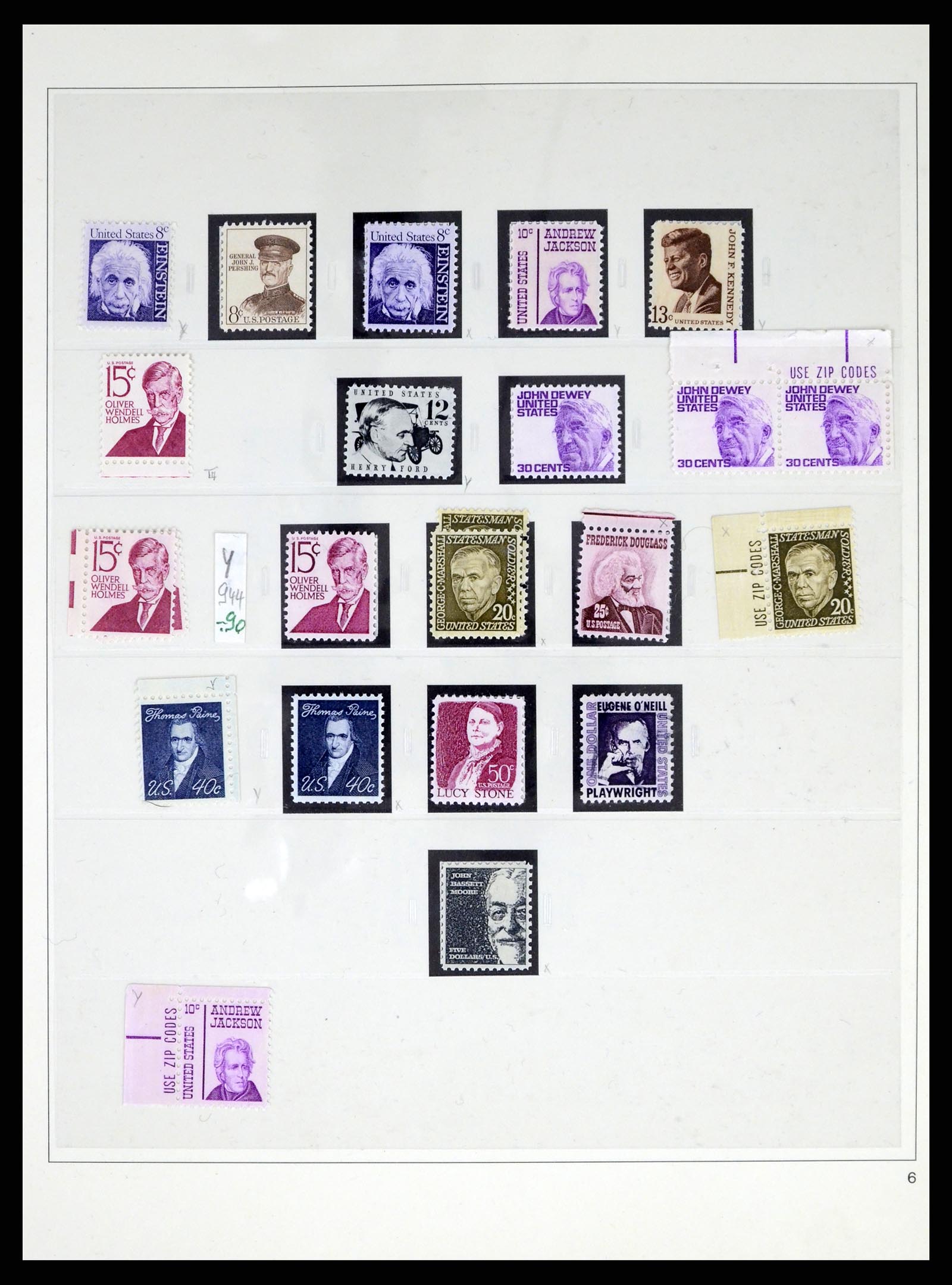 37551 076 - Stamp collection 37551 USA 1851-2001.