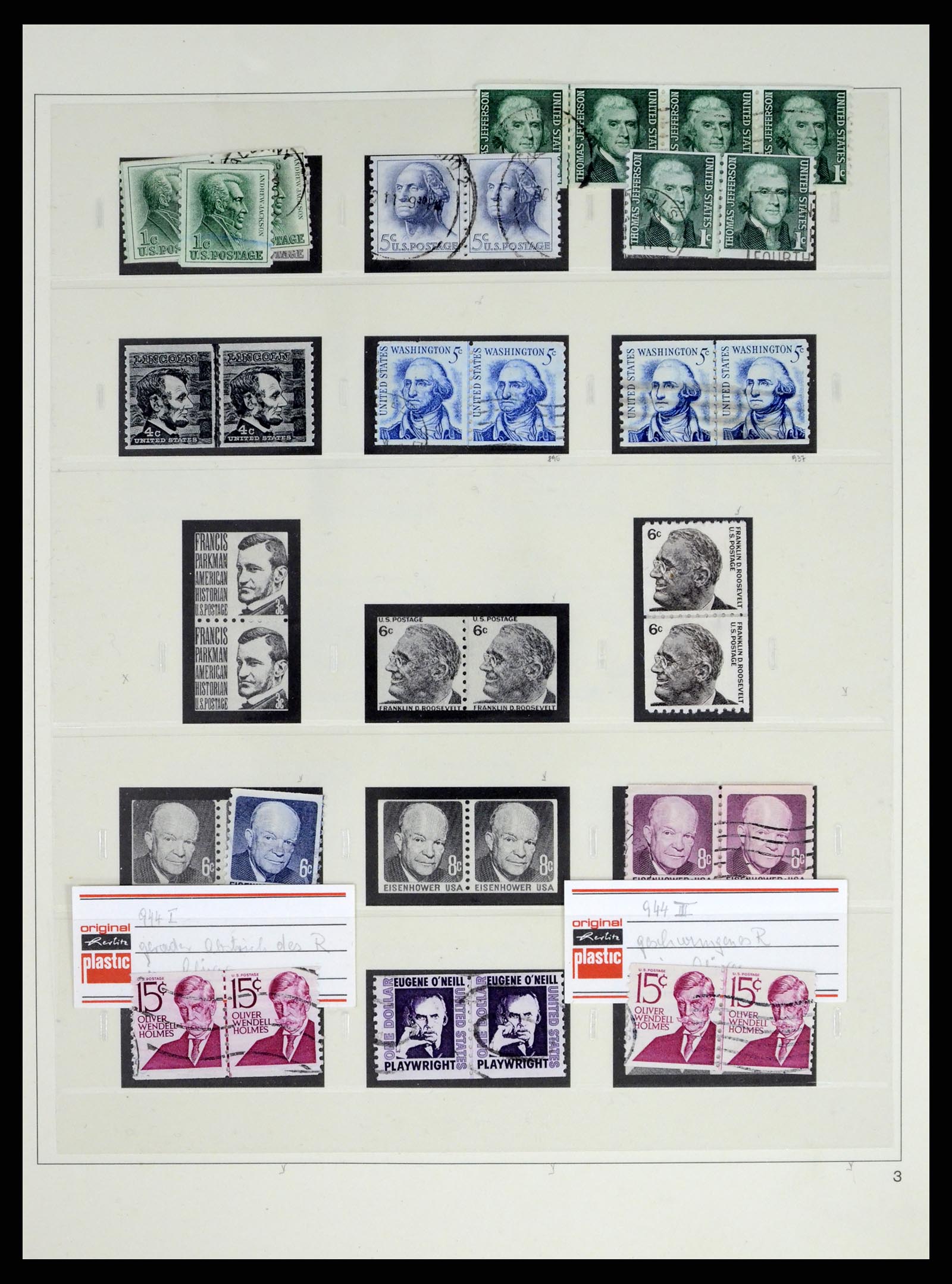 37551 079 - Stamp collection 37551 USA 1851-2001.