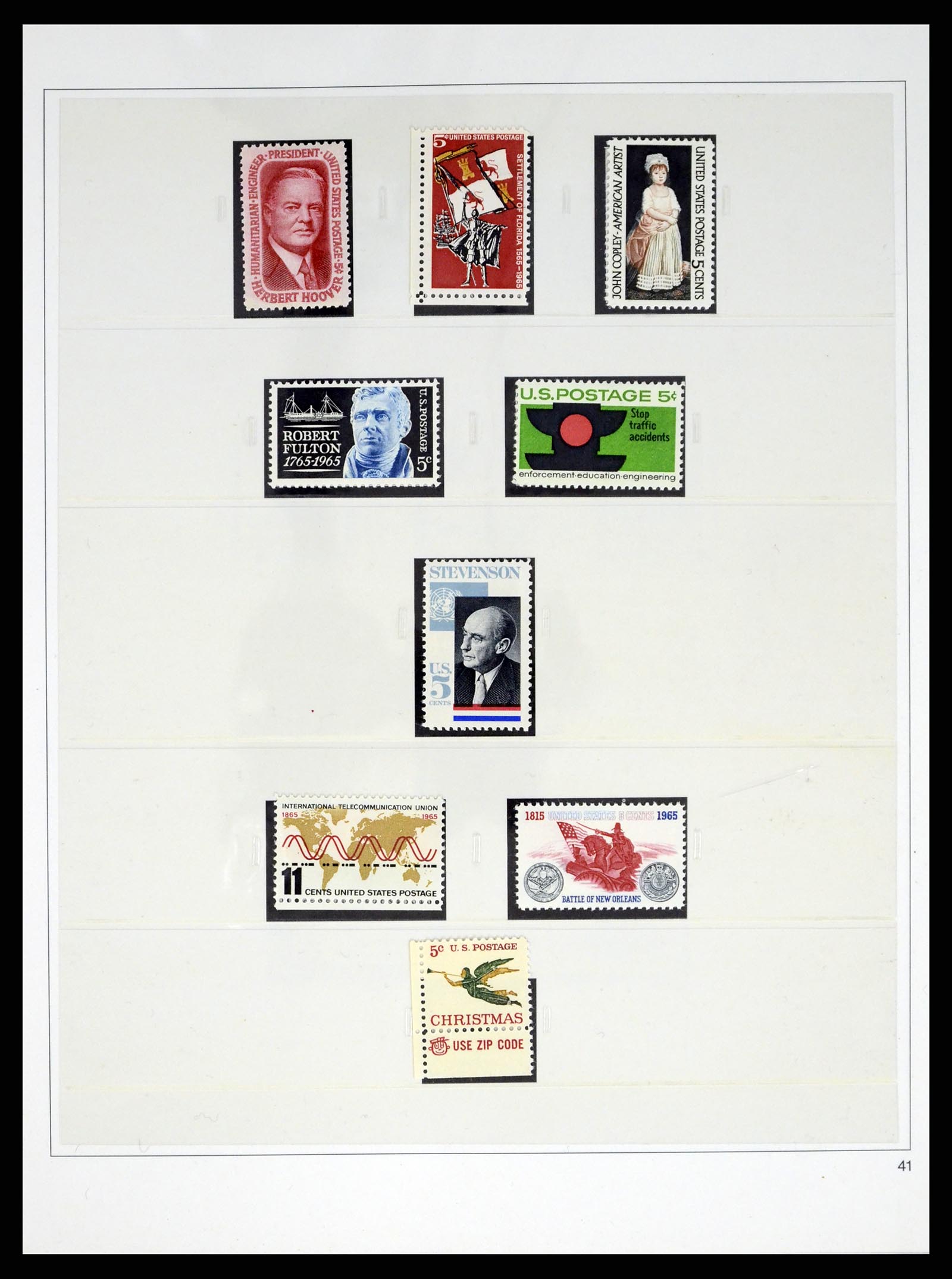 37551 084 - Stamp collection 37551 USA 1851-2001.