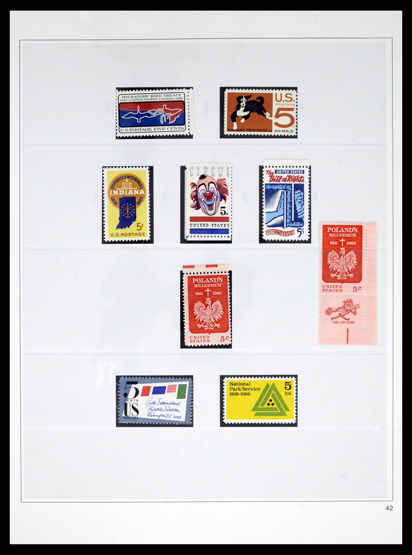 37551 085 - Stamp collection 37551 USA 1851-2001.