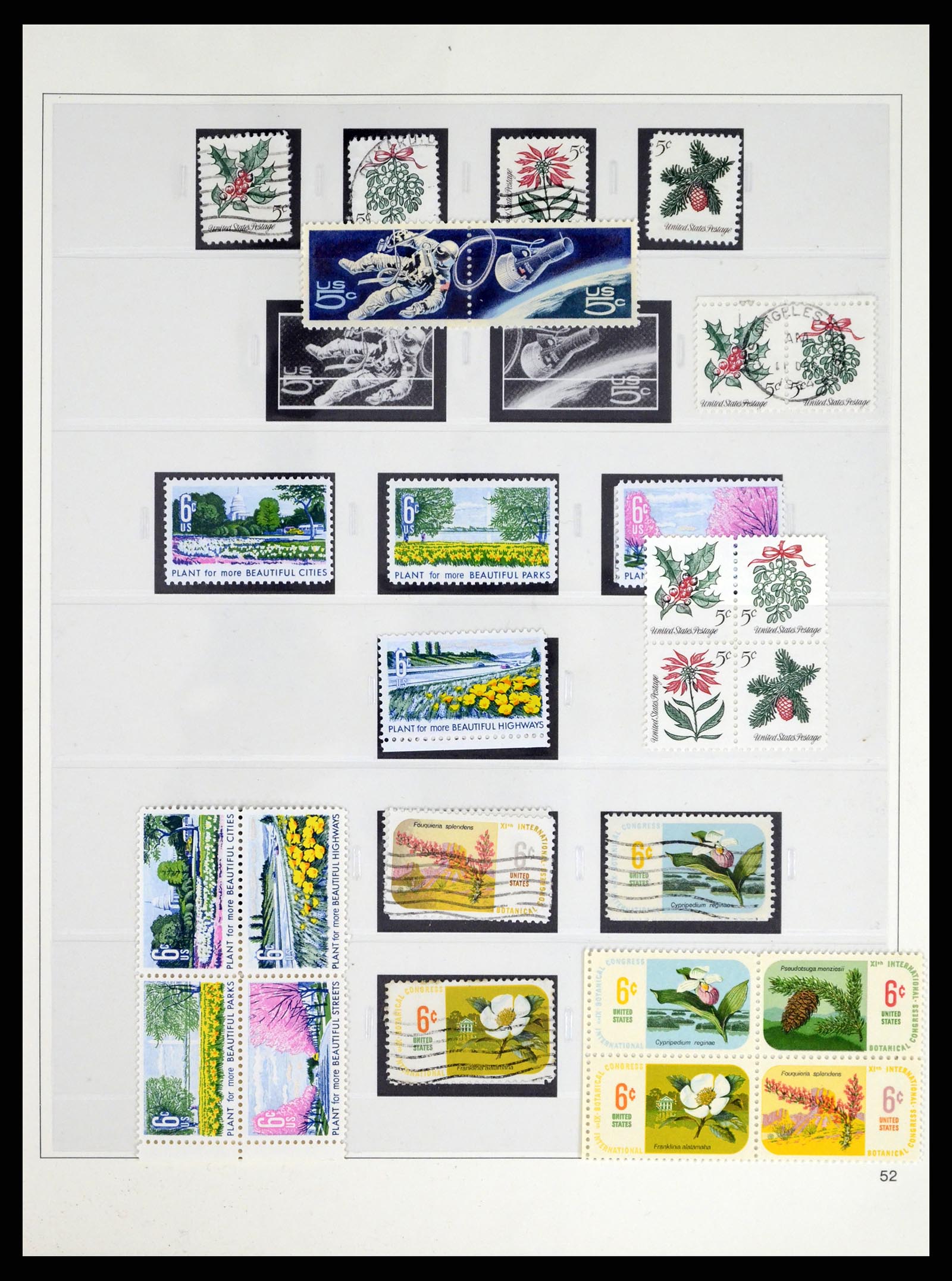 37551 095 - Stamp collection 37551 USA 1851-2001.