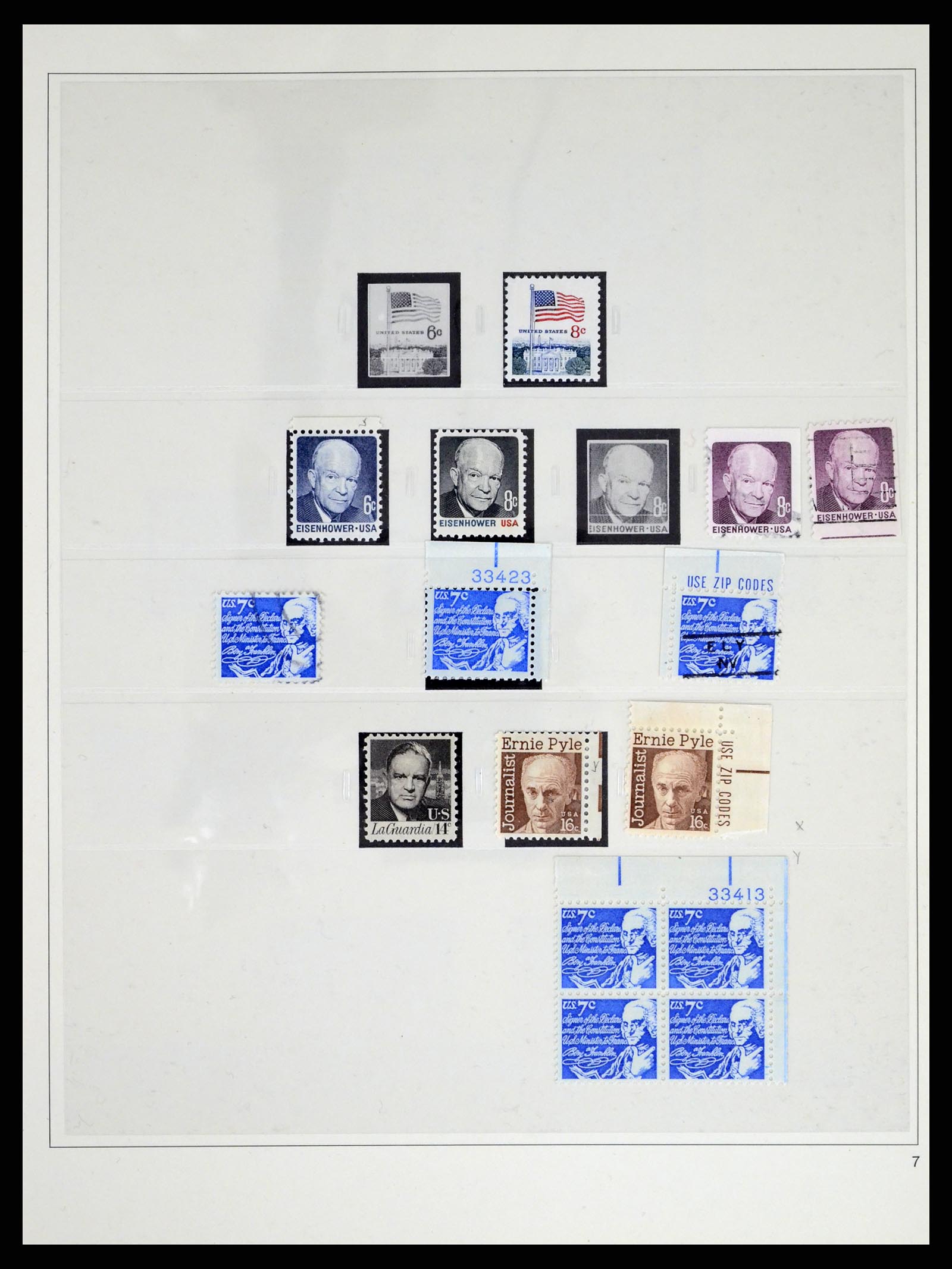 37551 096 - Stamp collection 37551 USA 1851-2001.