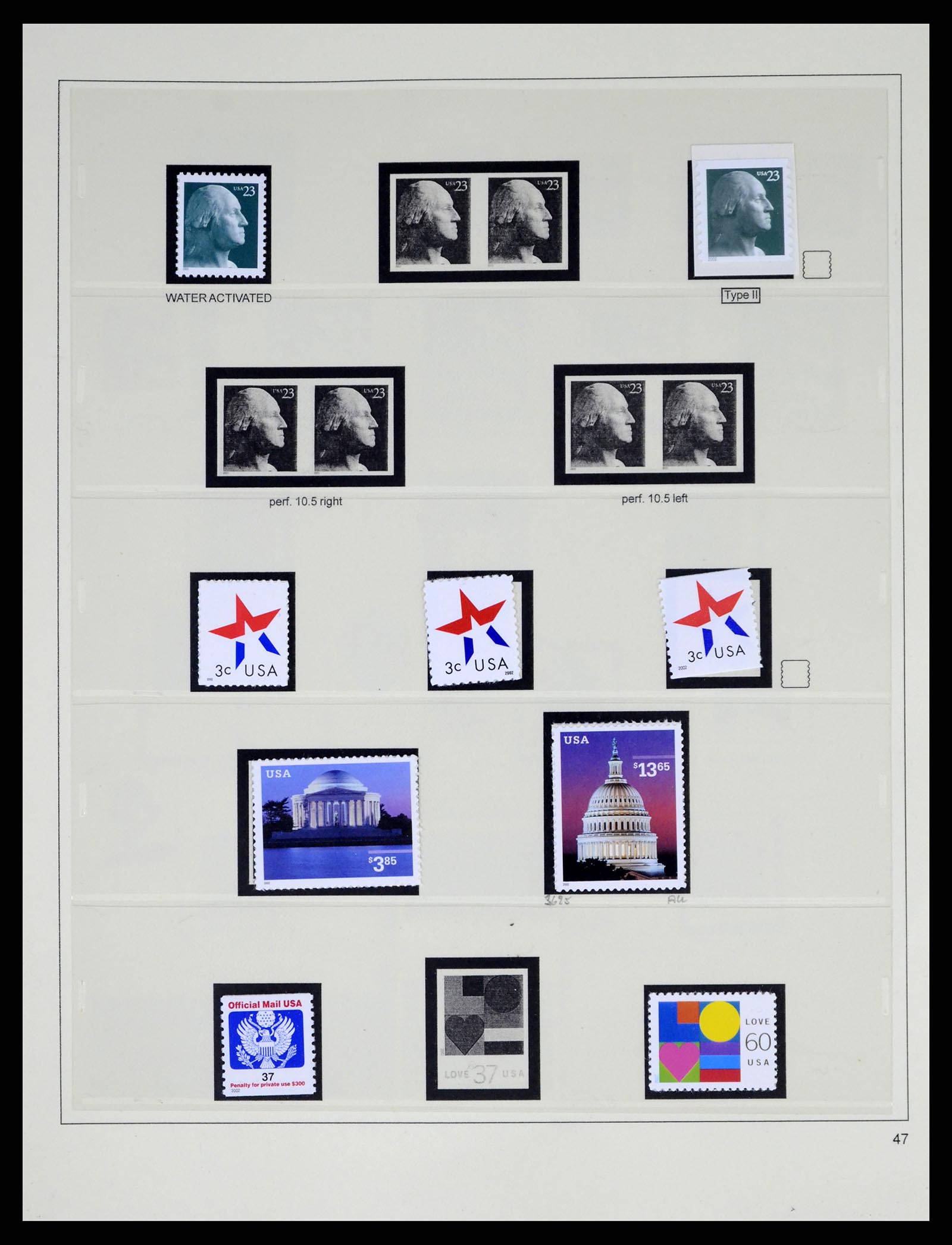 37551 187 - Stamp collection 37551 USA 1851-2001.