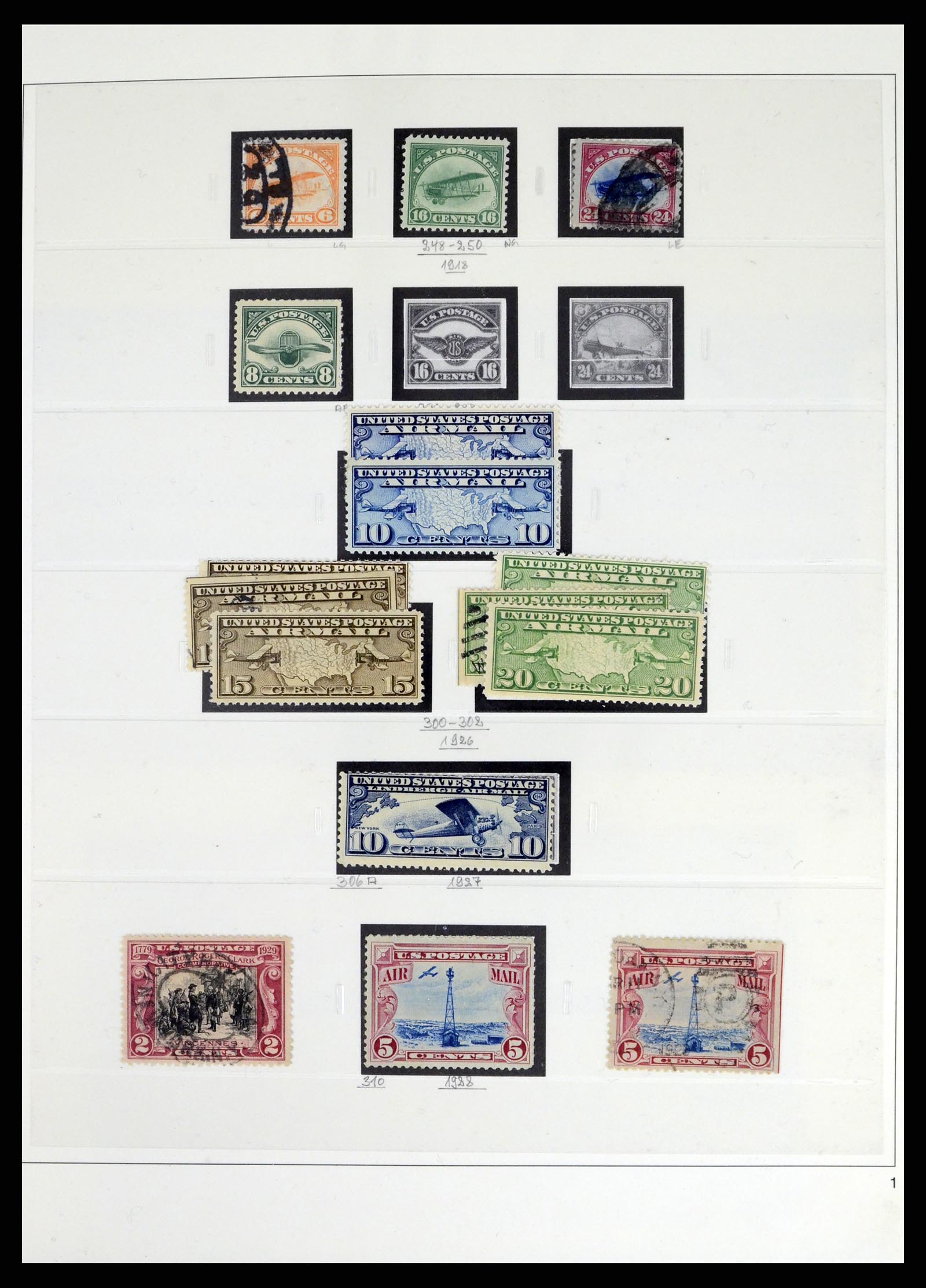 37551 196 - Stamp collection 37551 USA 1851-2001.