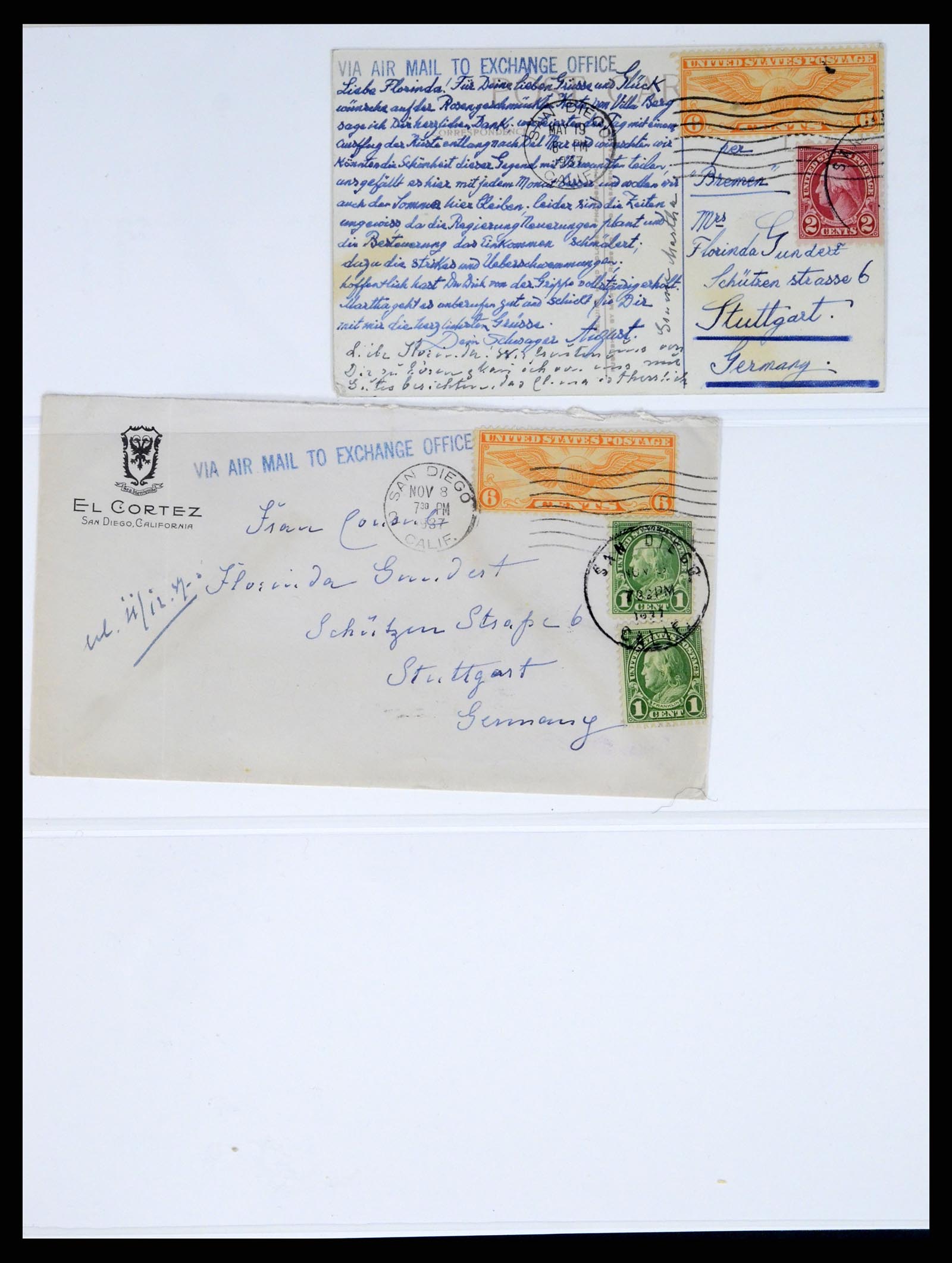 37551 198 - Stamp collection 37551 USA 1851-2001.