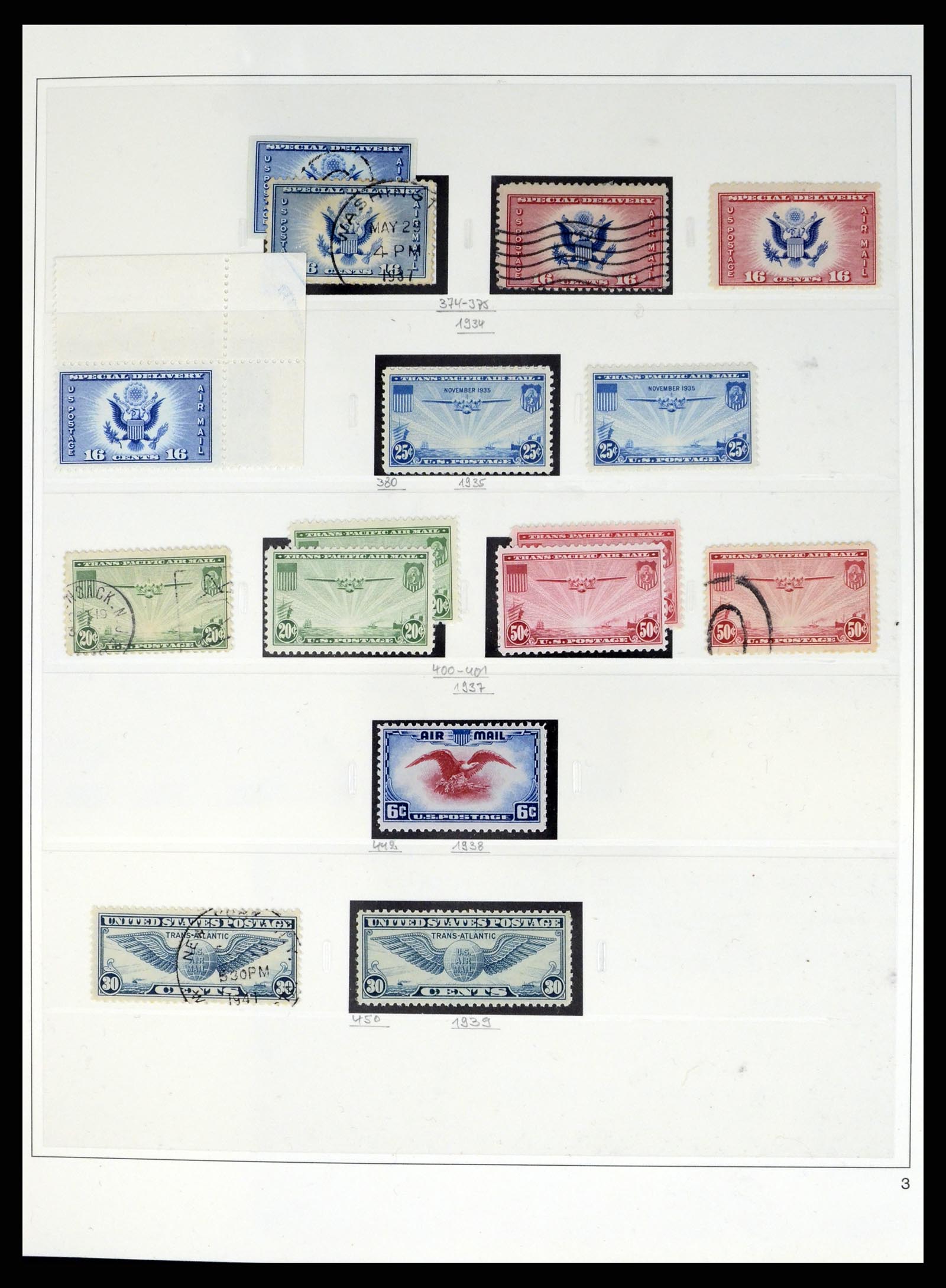 37551 200 - Stamp collection 37551 USA 1851-2001.