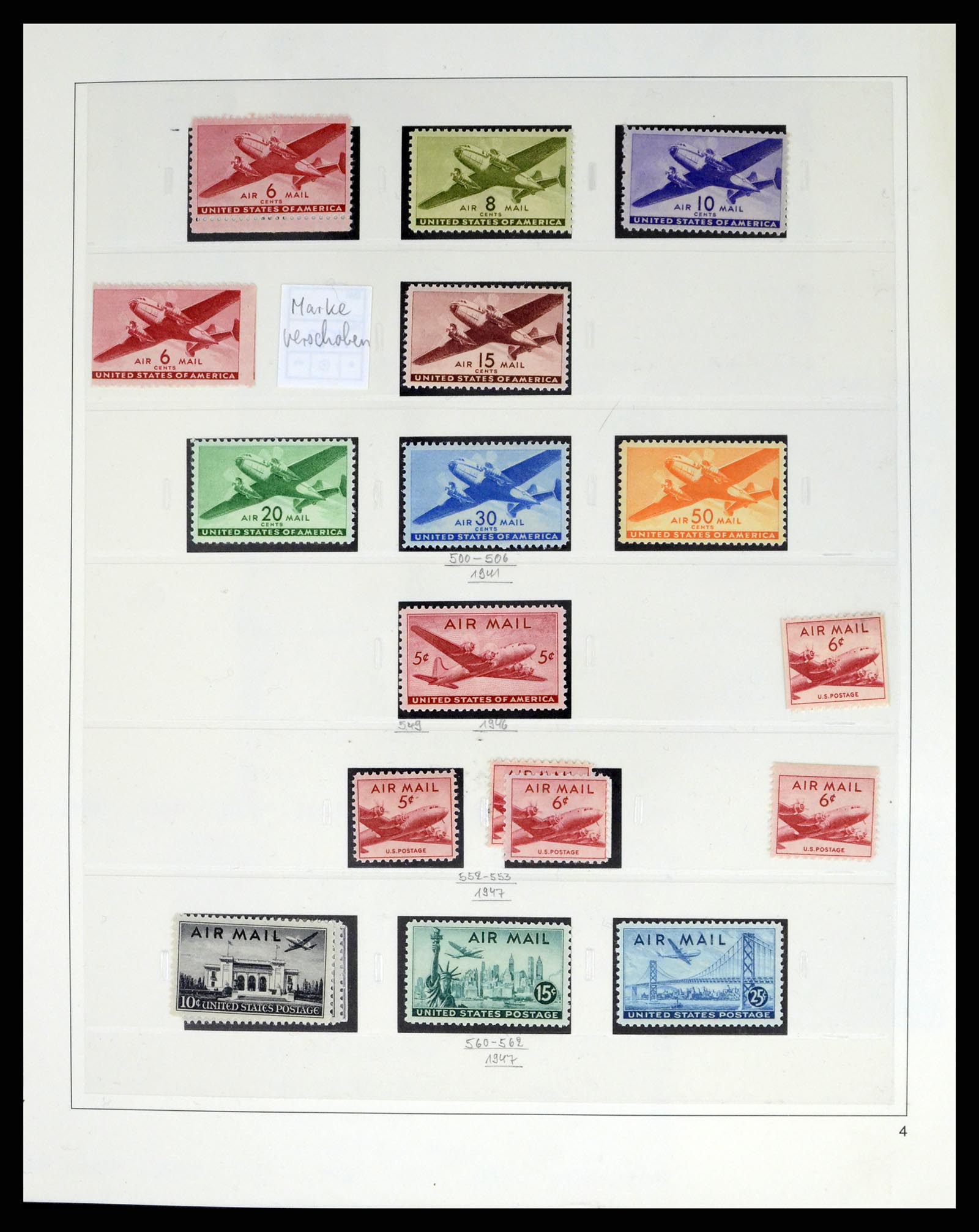 37551 203 - Stamp collection 37551 USA 1851-2001.