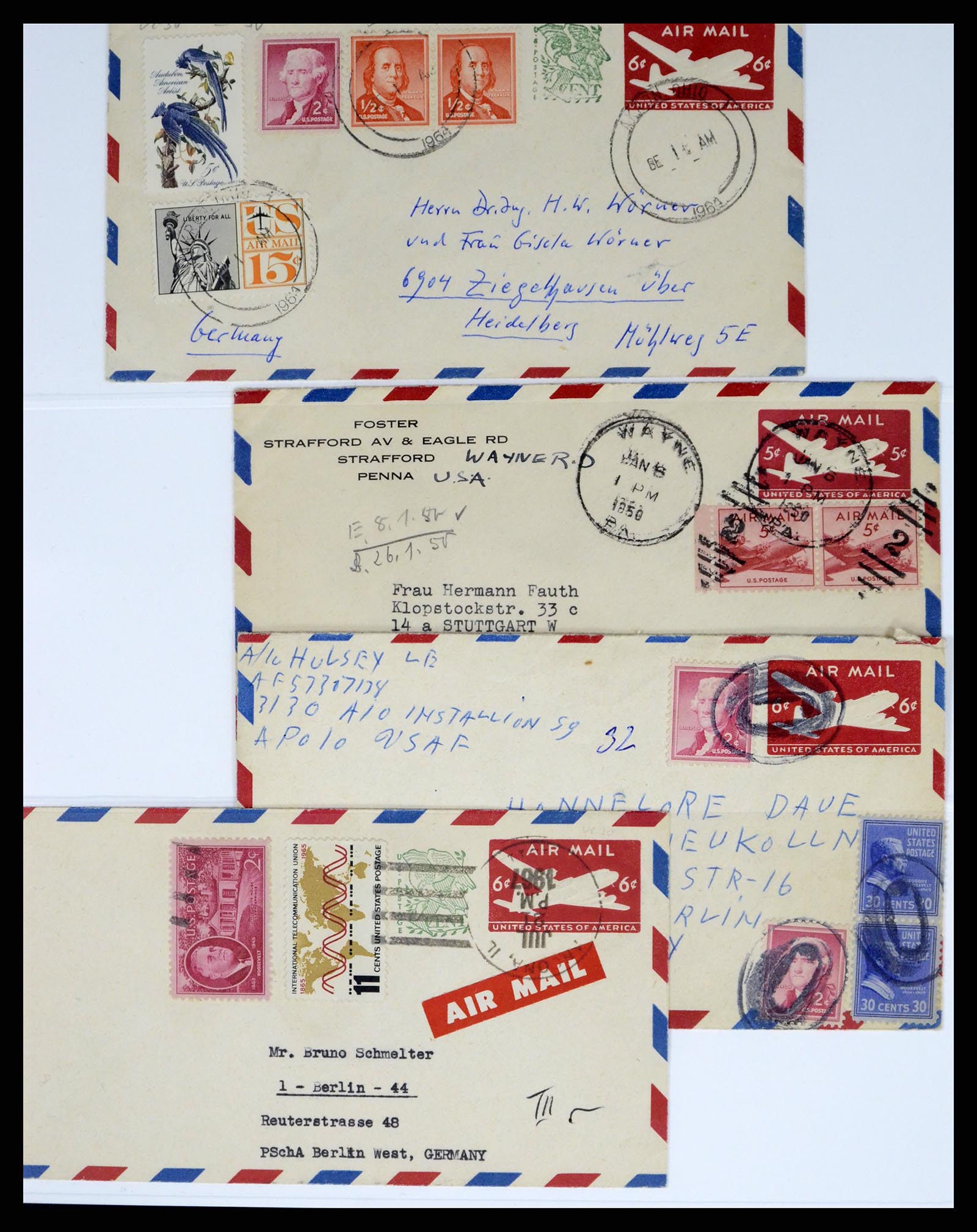 37551 204 - Stamp collection 37551 USA 1851-2001.