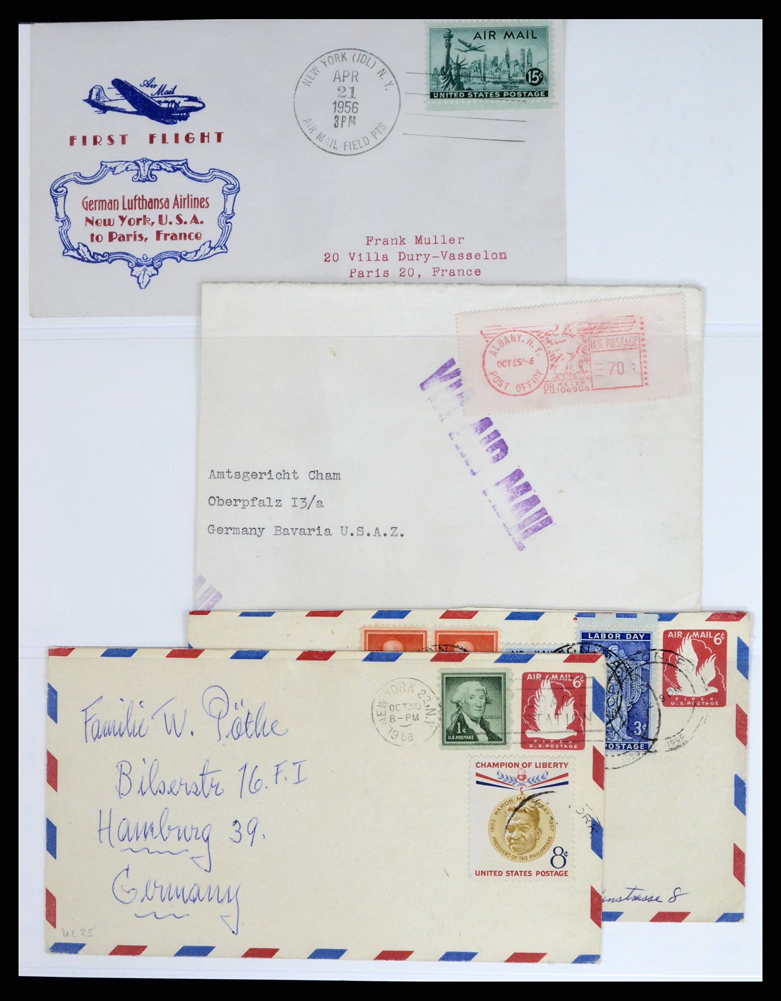 37551 206 - Stamp collection 37551 USA 1851-2001.