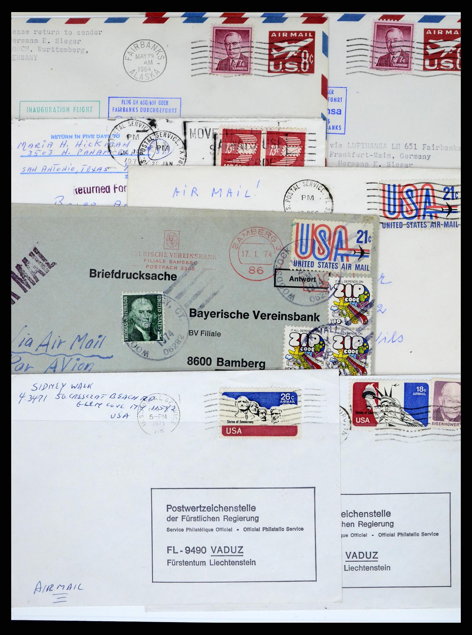 37551 214 - Stamp collection 37551 USA 1851-2001.