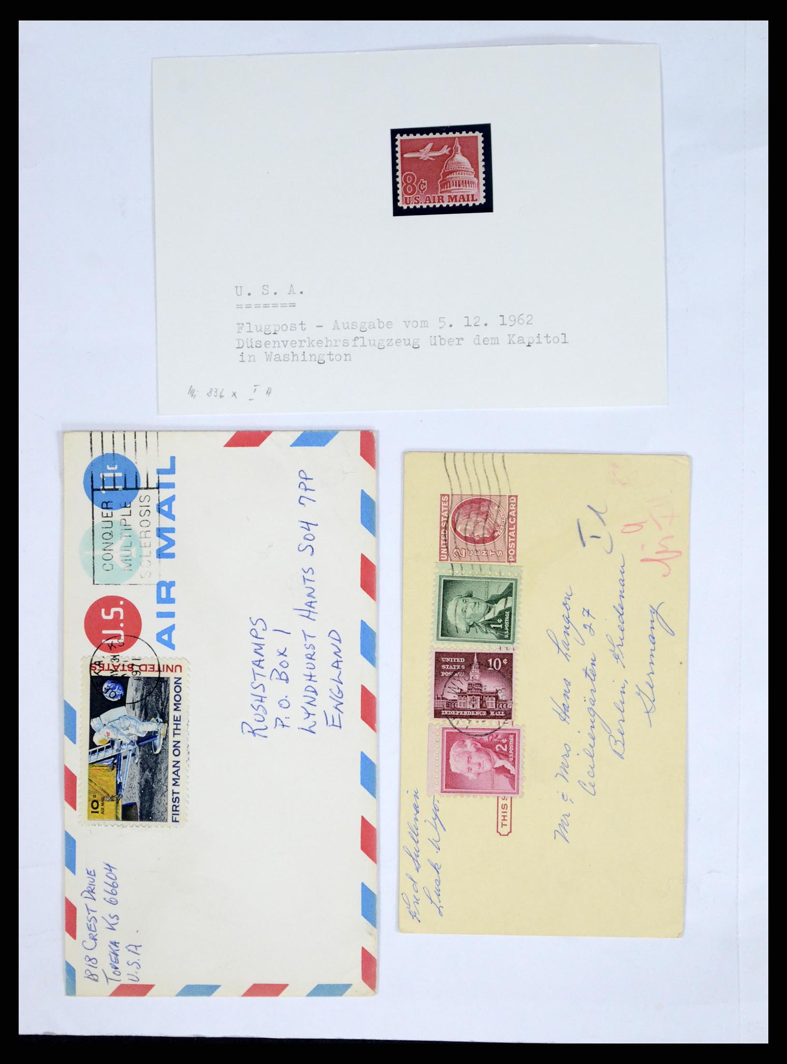37551 215 - Stamp collection 37551 USA 1851-2001.