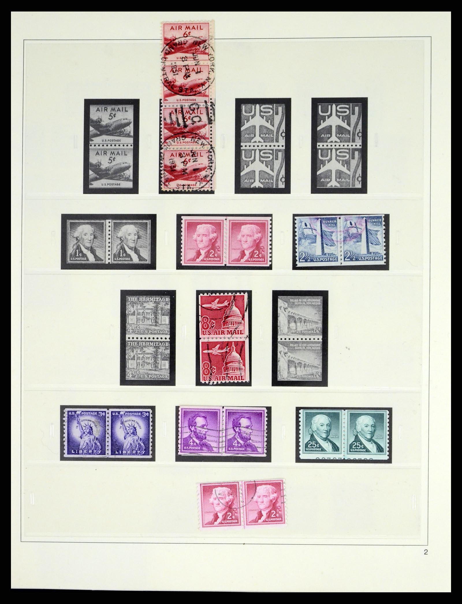 37551 218 - Stamp collection 37551 USA 1851-2001.