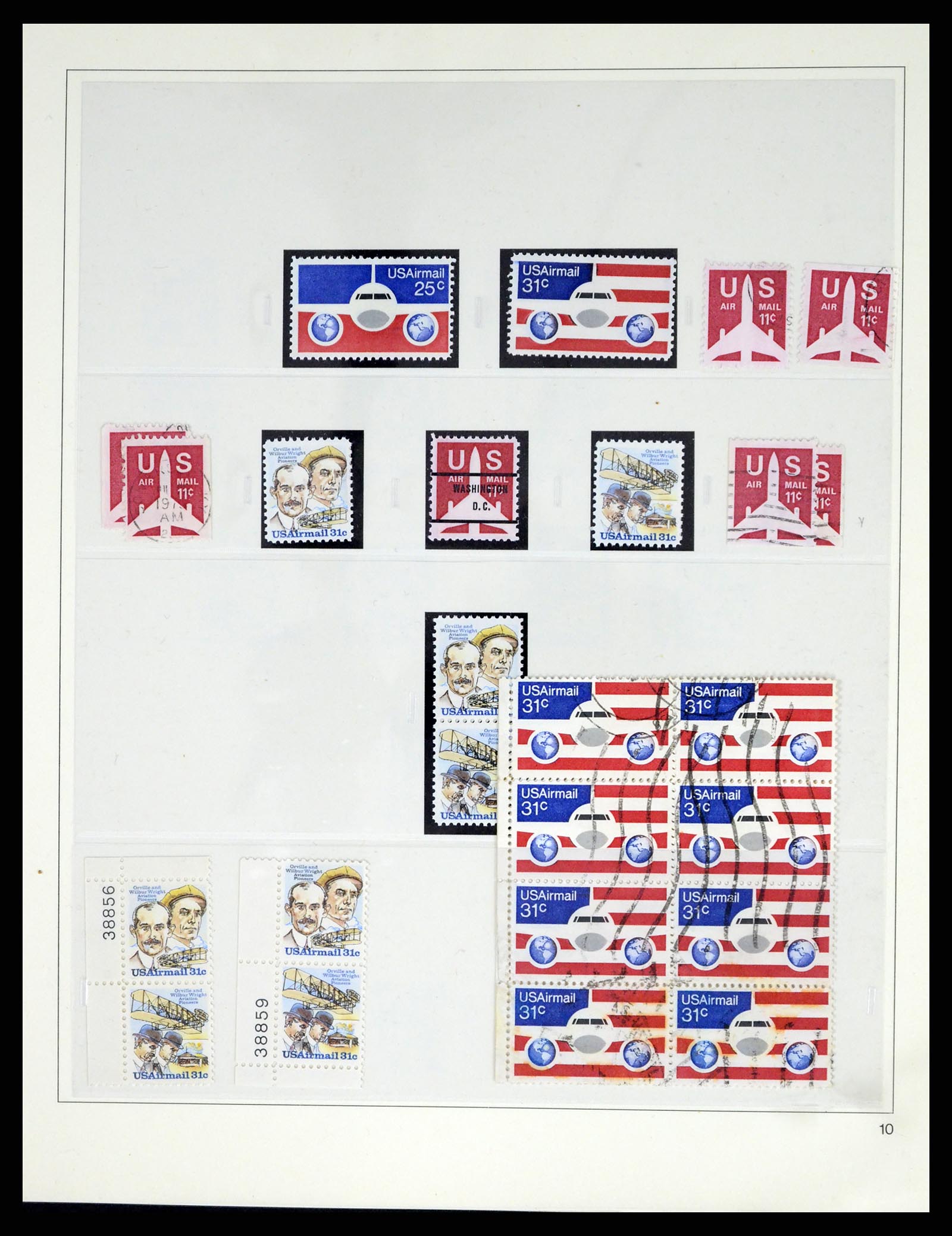 37551 221 - Stamp collection 37551 USA 1851-2001.