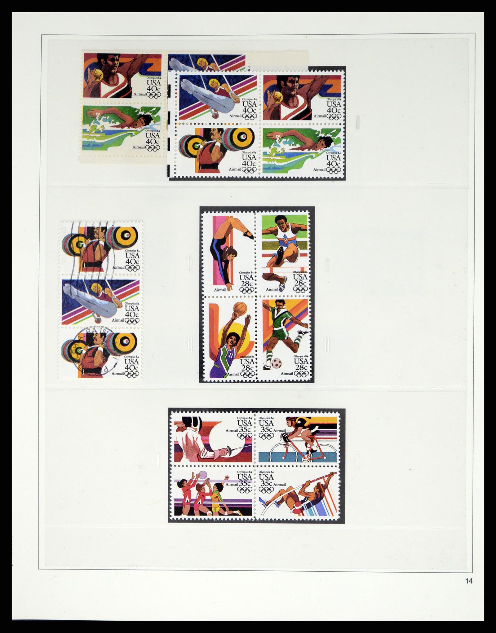 37551 226 - Stamp collection 37551 USA 1851-2001.