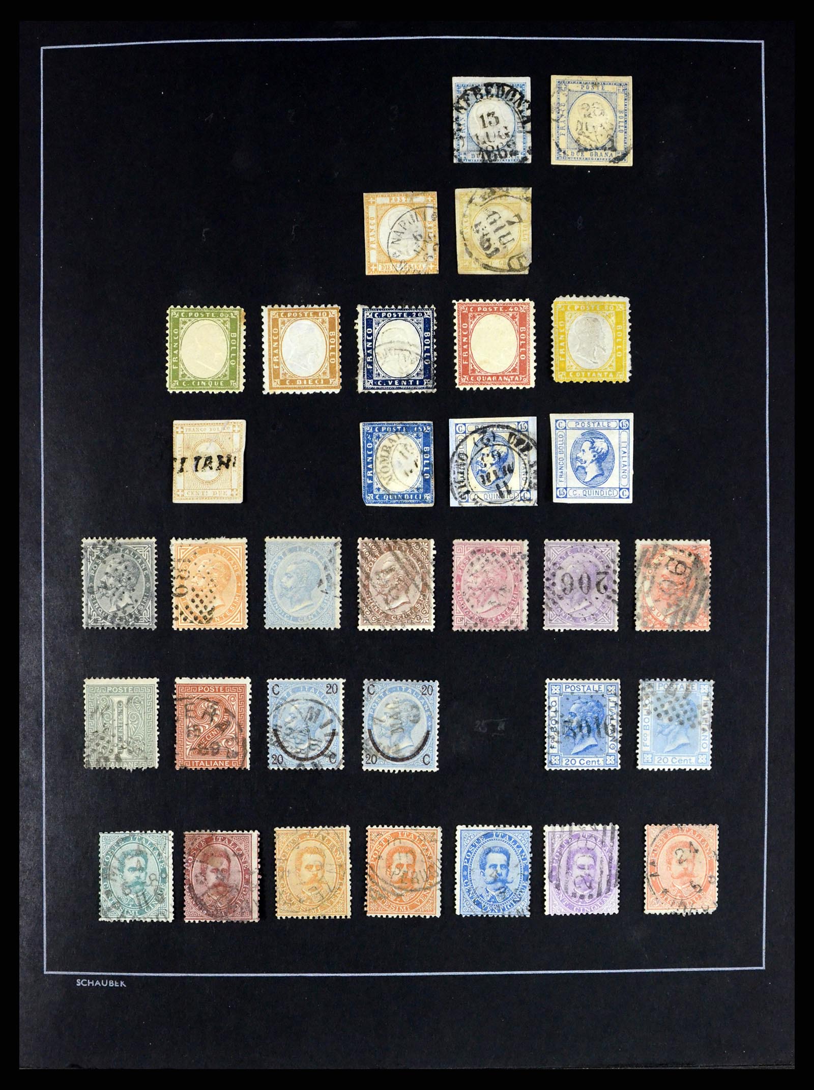 37553 002 - Stamp collection 37553 Italy 1852-1990.