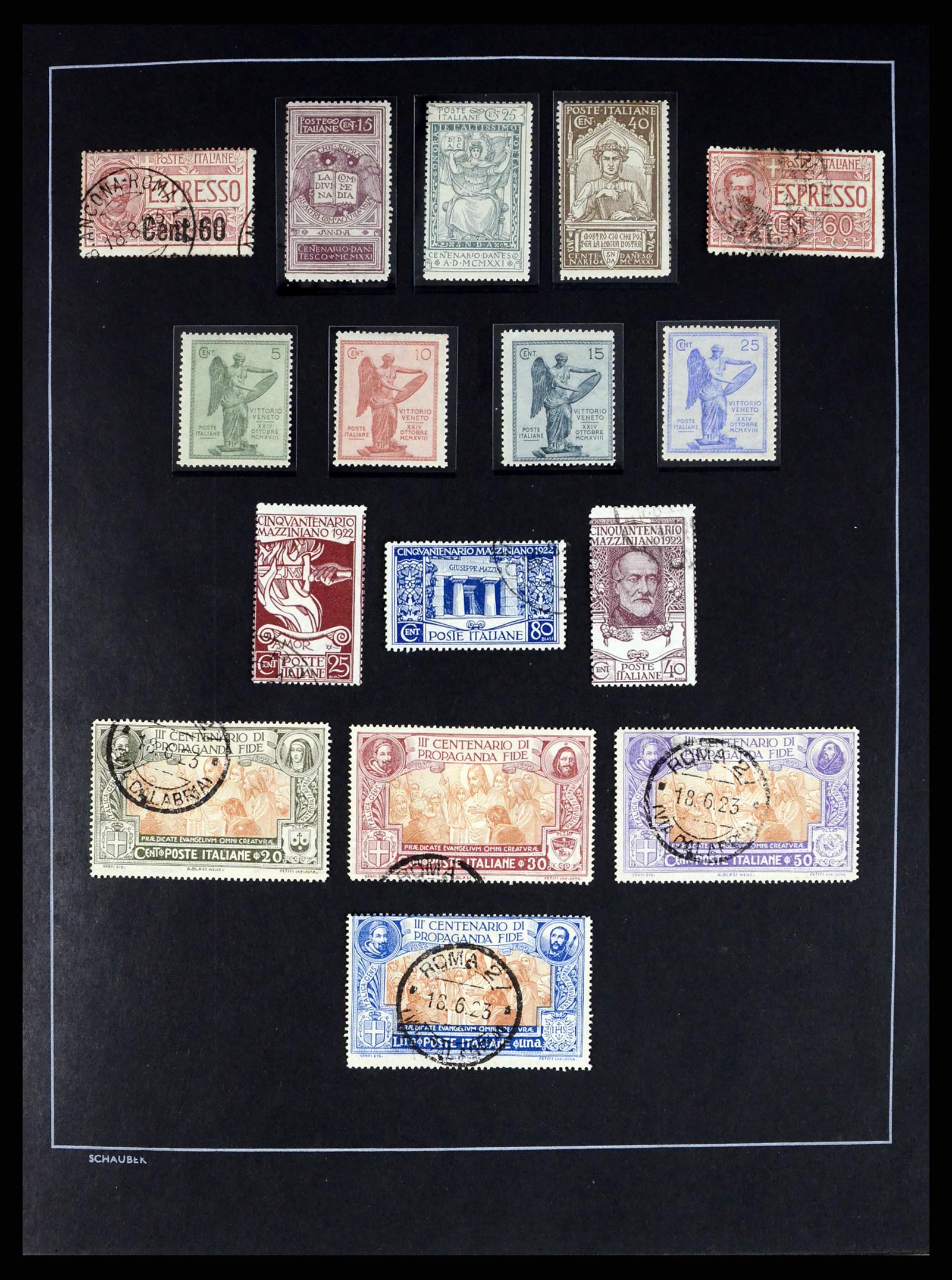 37553 006 - Stamp collection 37553 Italy 1852-1990.