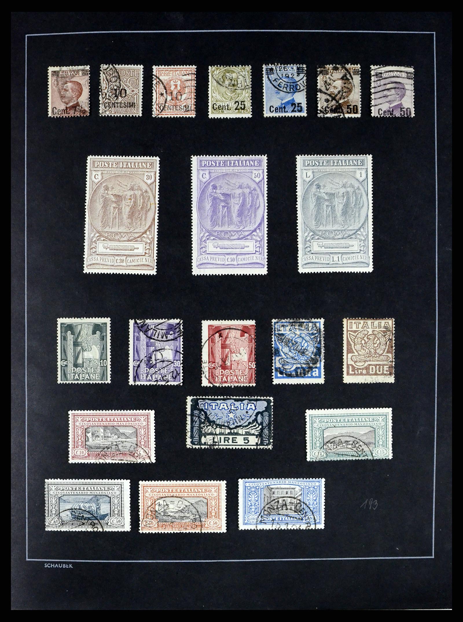 37553 007 - Stamp collection 37553 Italy 1852-1990.