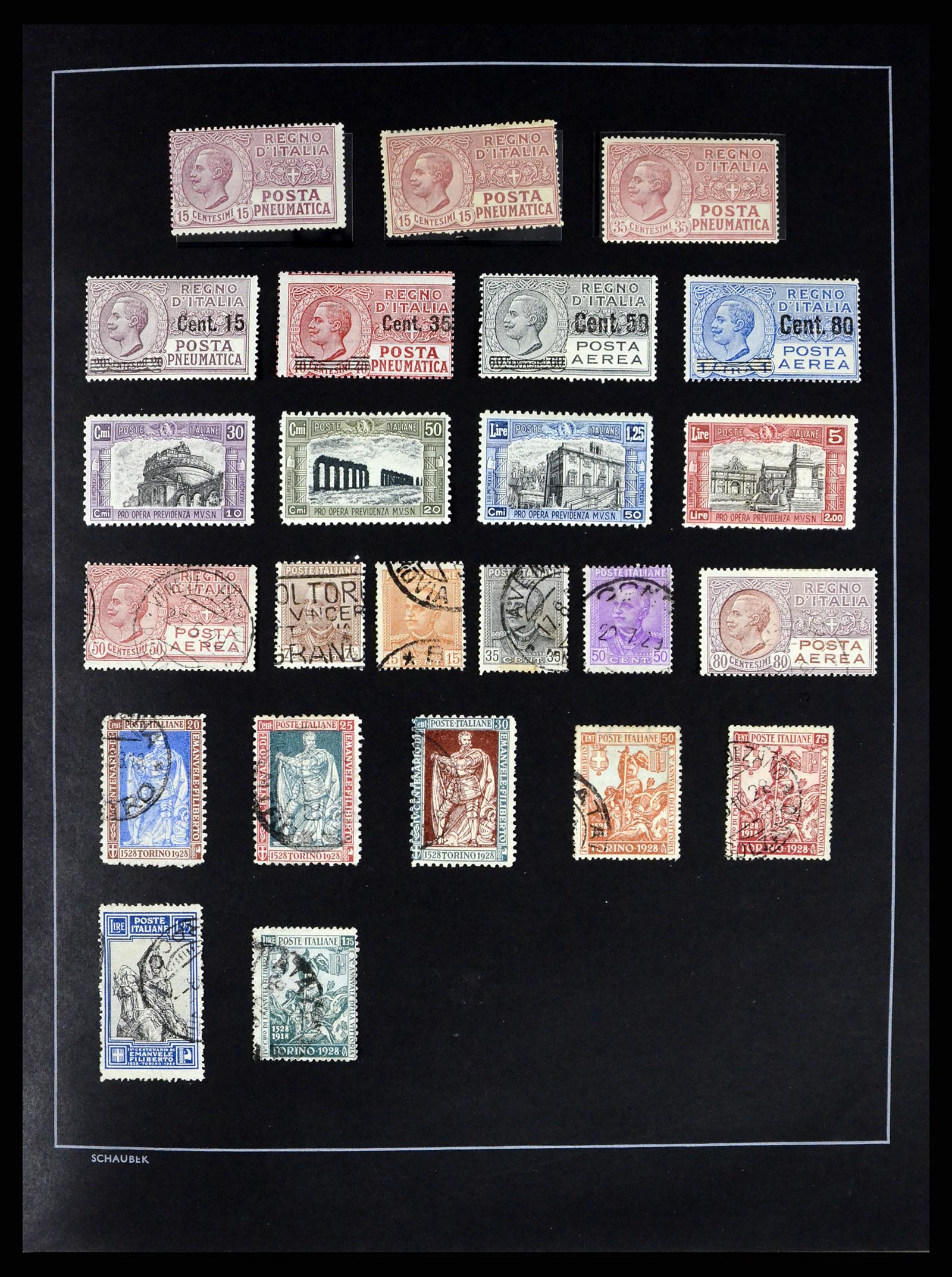 37553 011 - Stamp collection 37553 Italy 1852-1990.