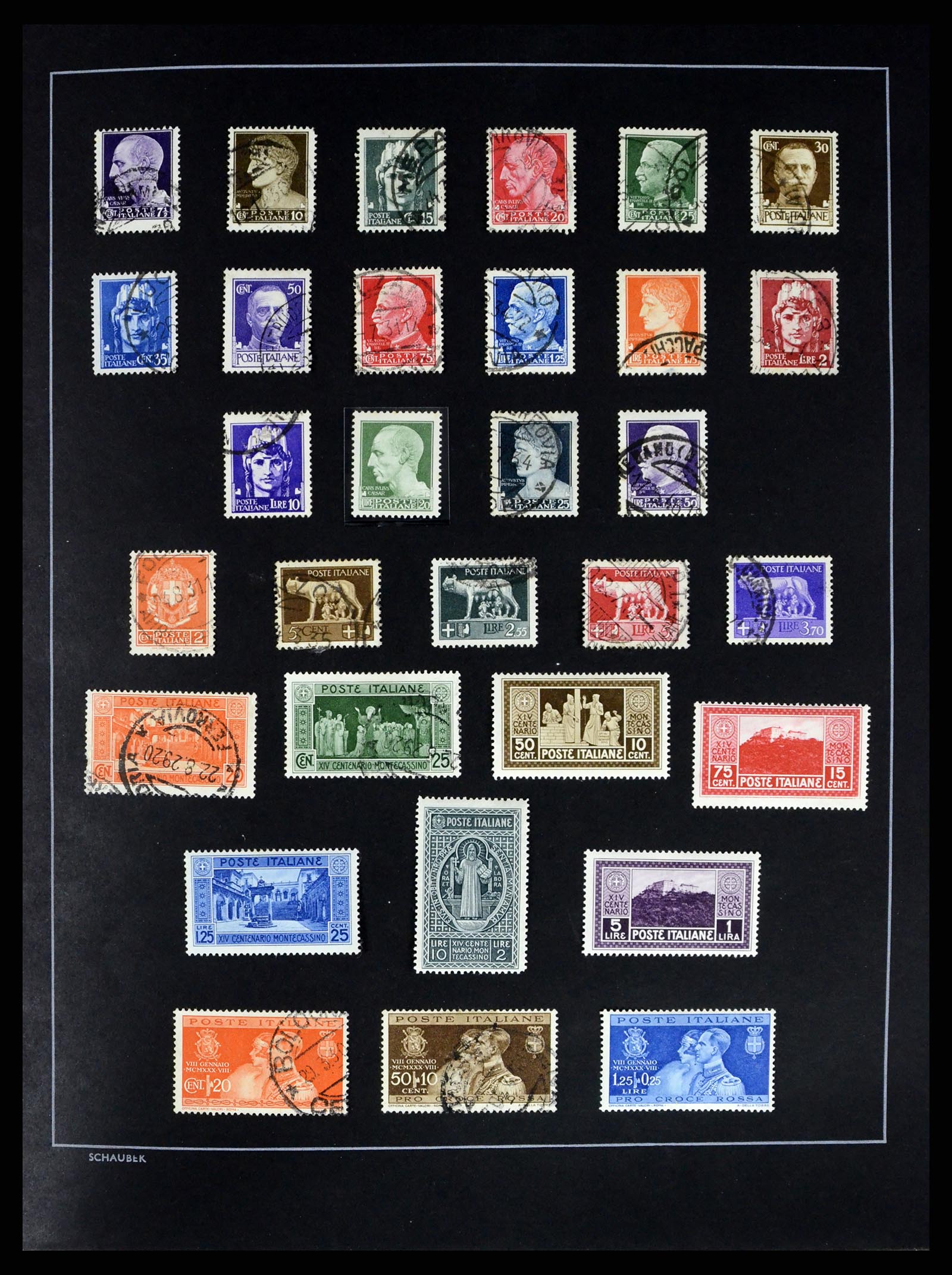 37553 012 - Stamp collection 37553 Italy 1852-1990.