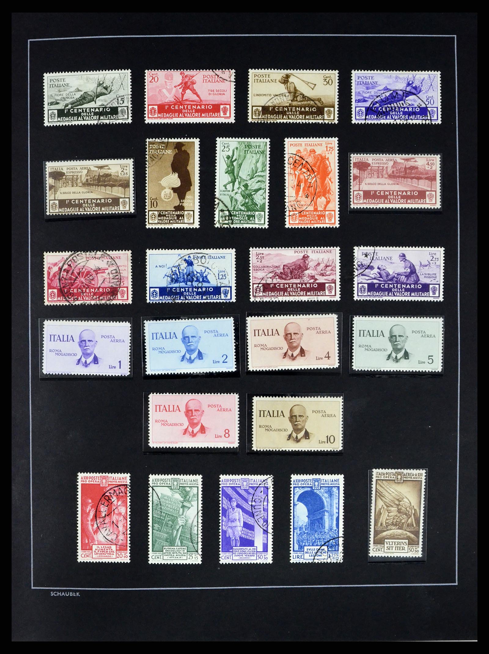 37553 020 - Stamp collection 37553 Italy 1852-1990.