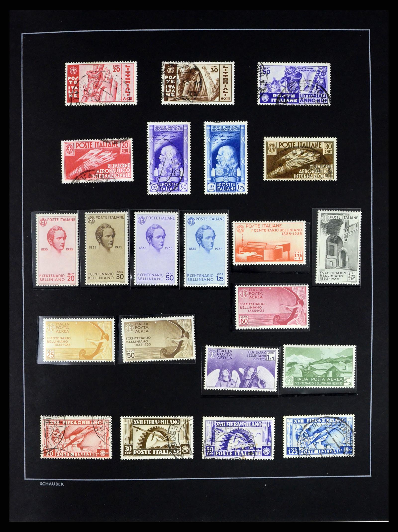 37553 021 - Stamp collection 37553 Italy 1852-1990.