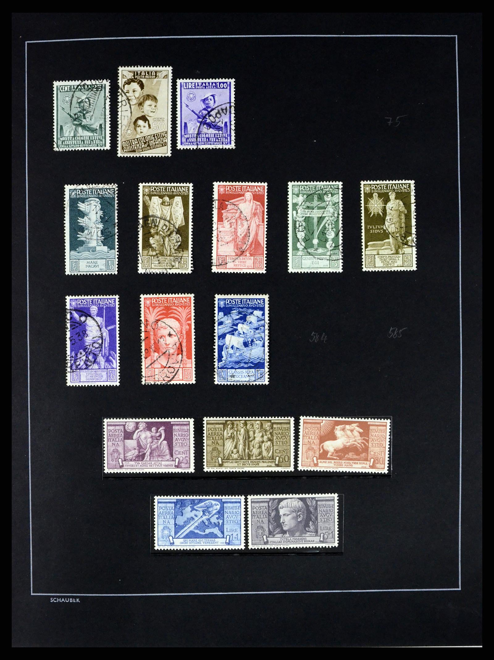 37553 023 - Stamp collection 37553 Italy 1852-1990.
