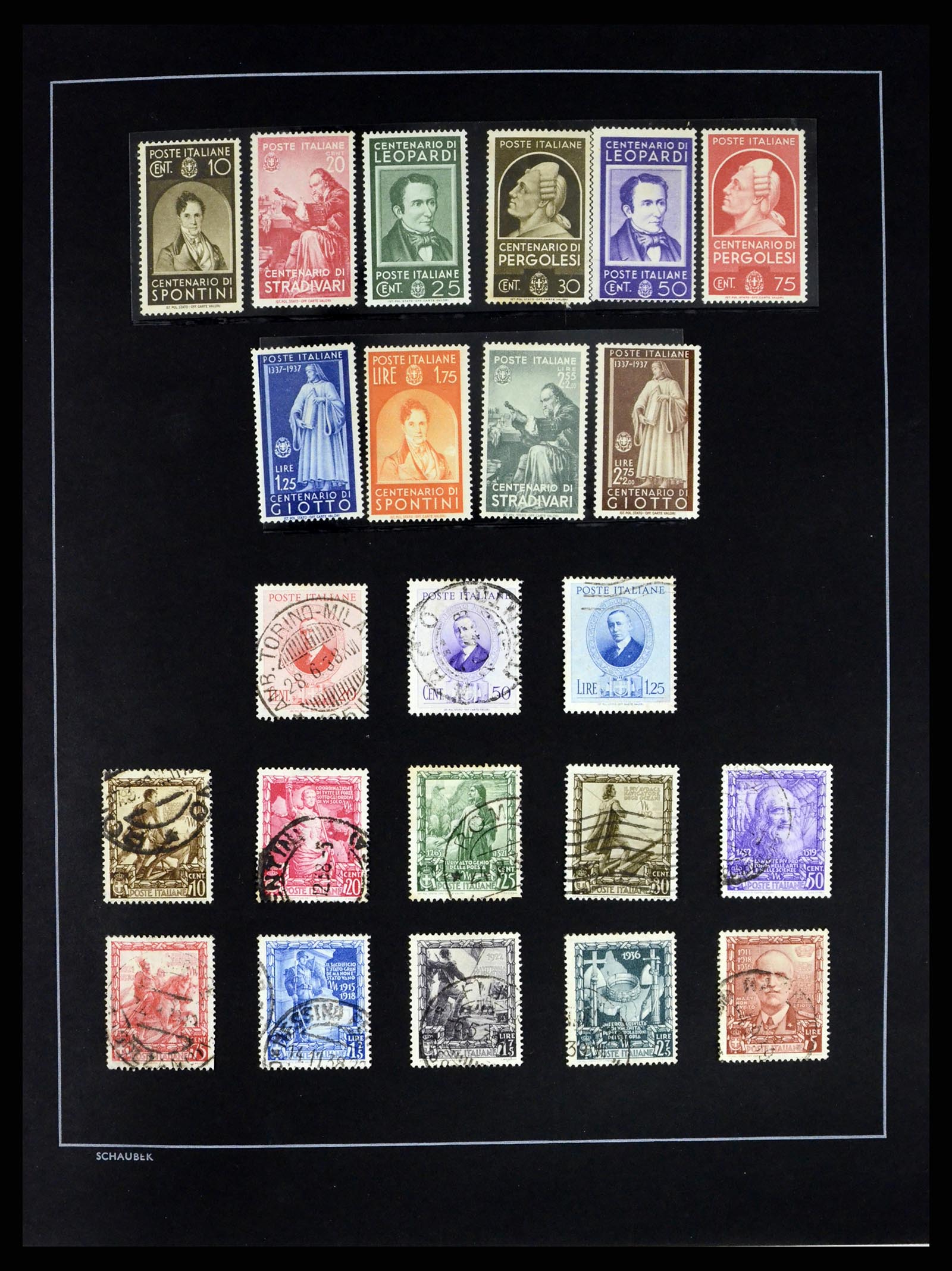 37553 024 - Stamp collection 37553 Italy 1852-1990.