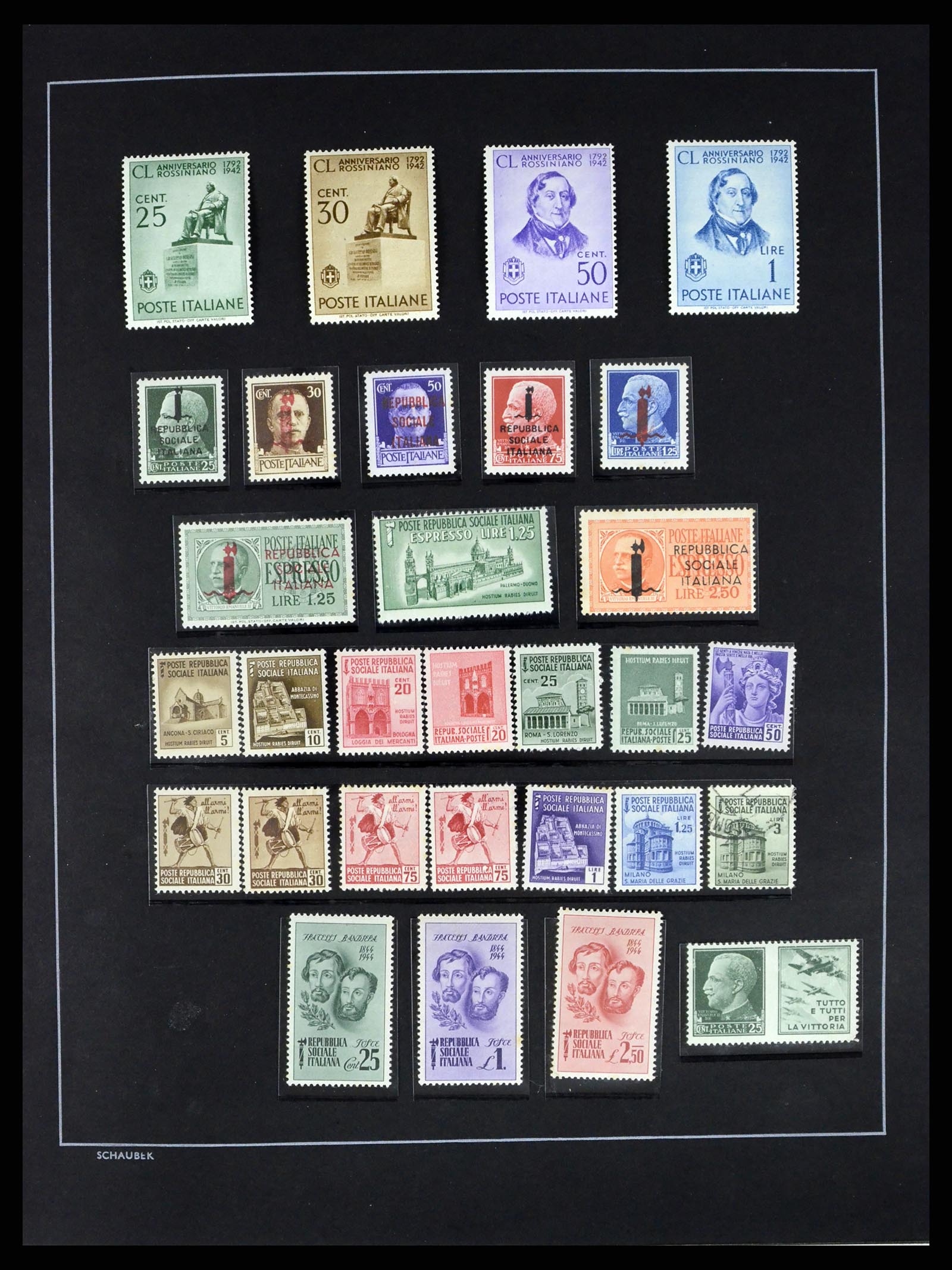 37553 026 - Stamp collection 37553 Italy 1852-1990.