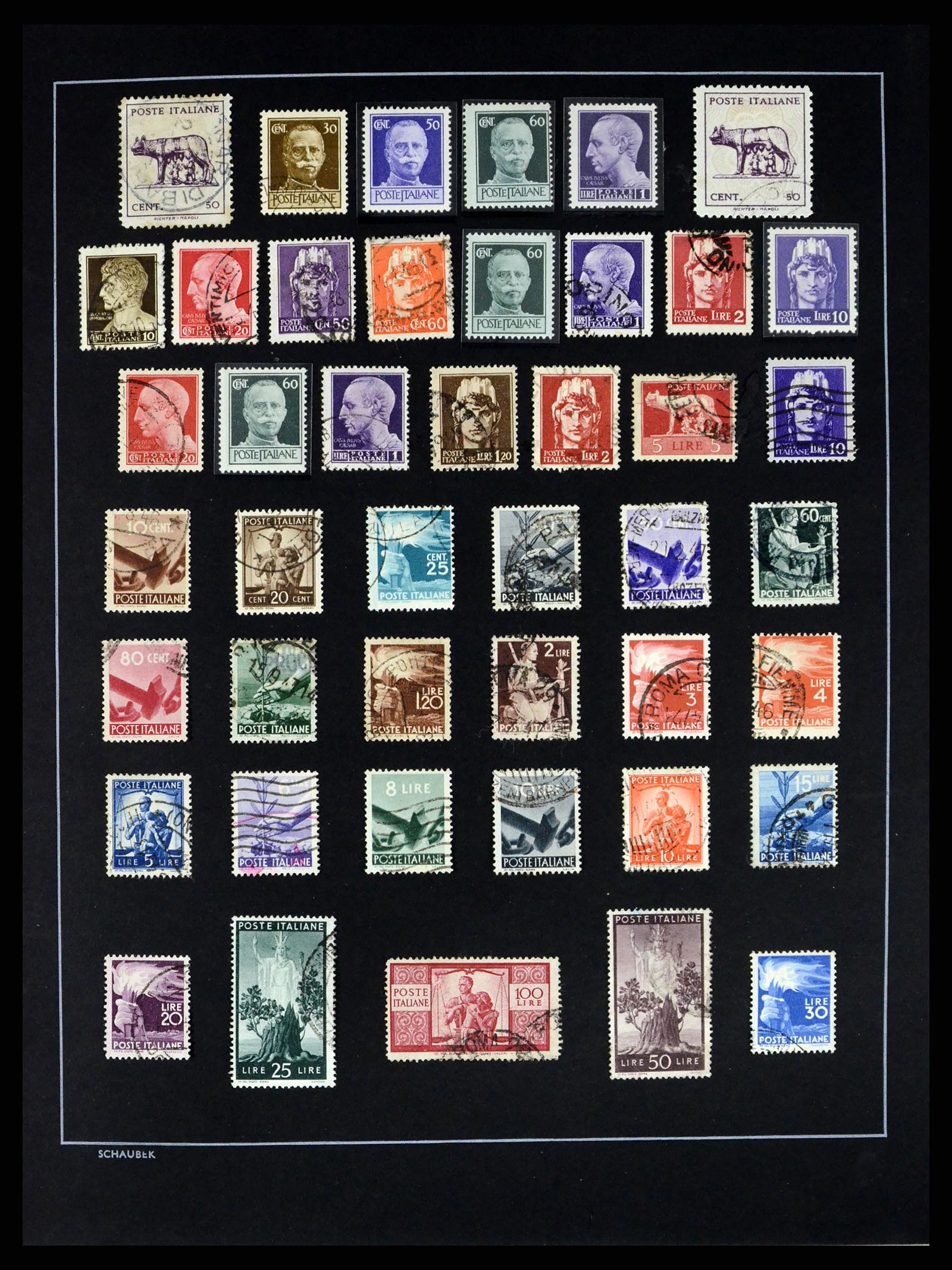 37553 027 - Stamp collection 37553 Italy 1852-1990.