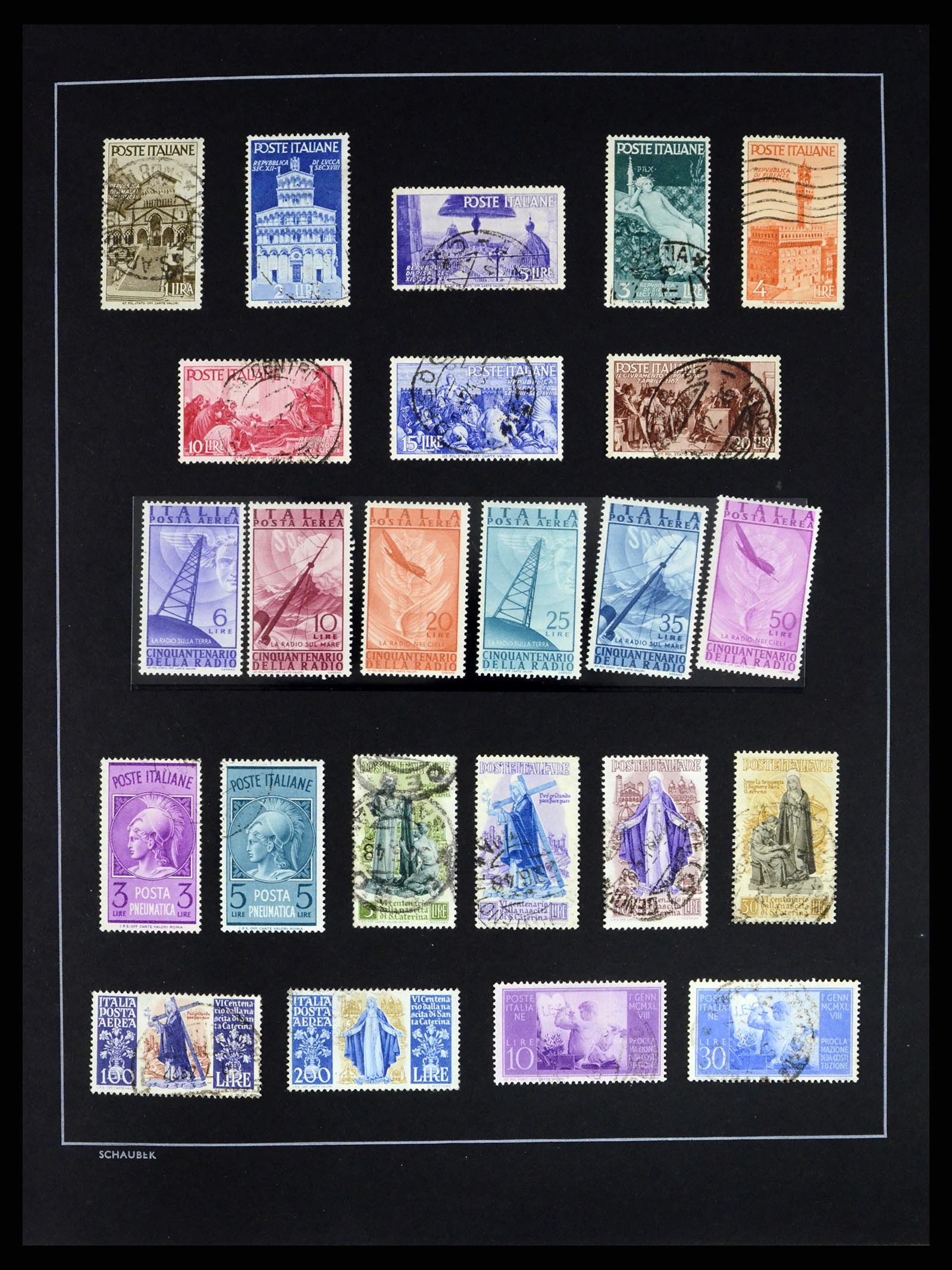 37553 029 - Stamp collection 37553 Italy 1852-1990.