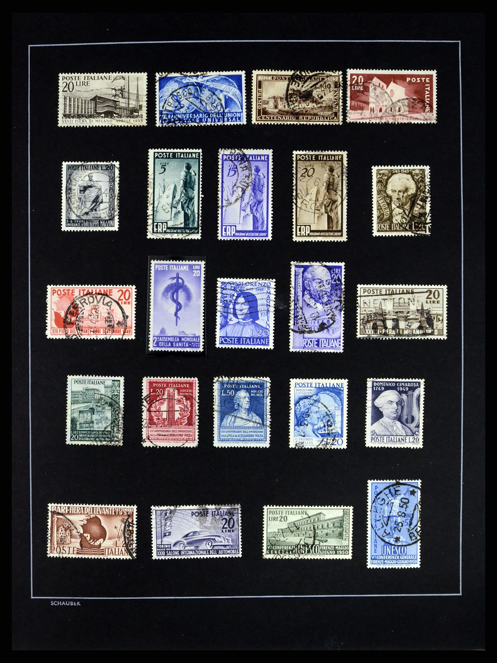 37553 031 - Stamp collection 37553 Italy 1852-1990.