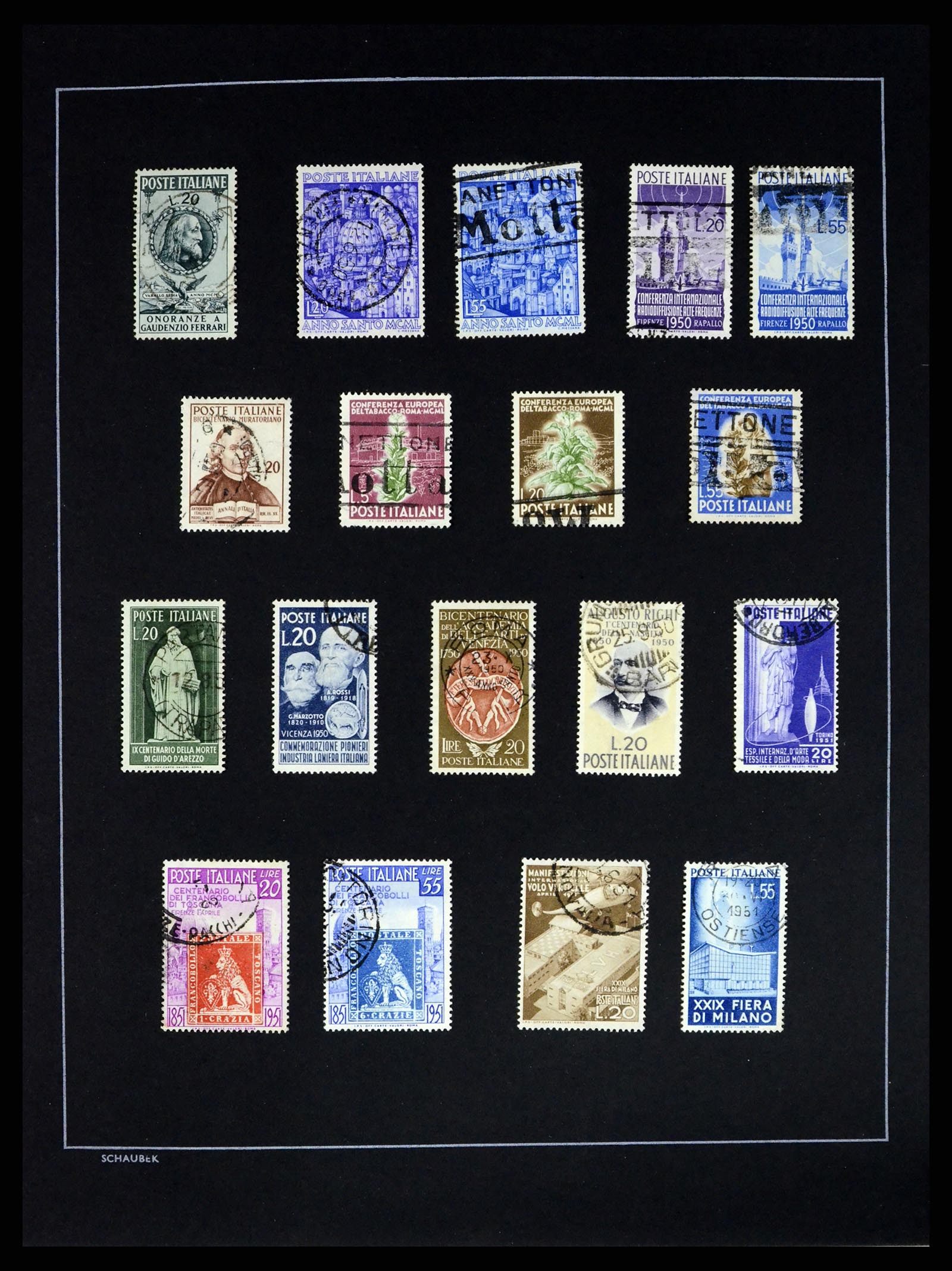 37553 032 - Stamp collection 37553 Italy 1852-1990.