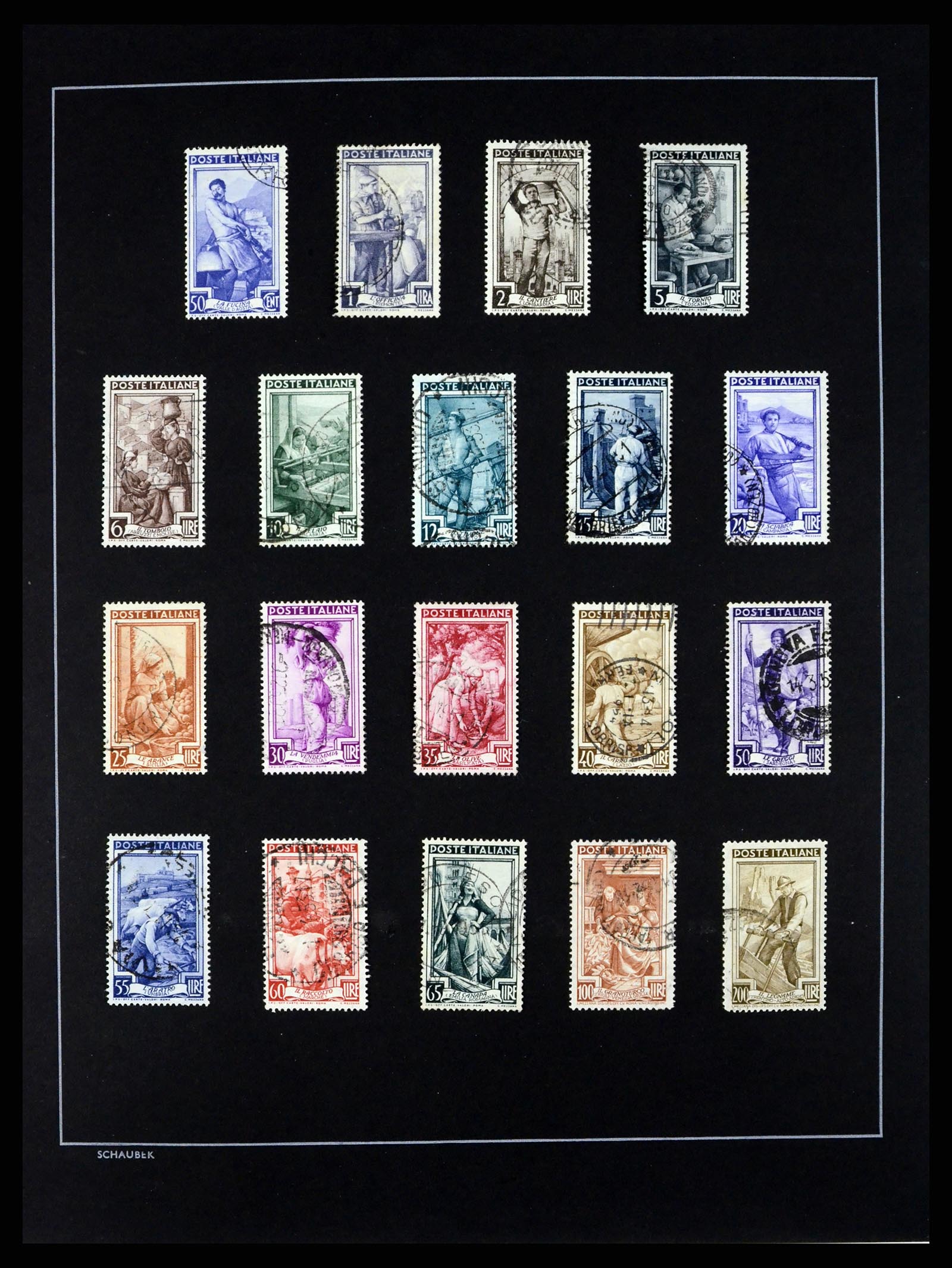37553 033 - Stamp collection 37553 Italy 1852-1990.