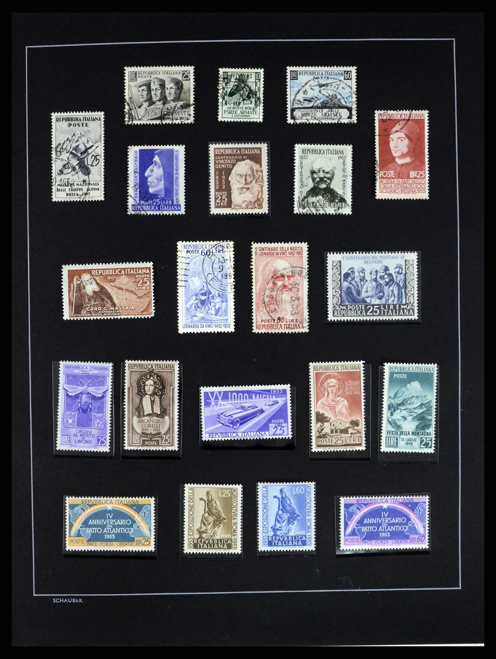 37553 036 - Stamp collection 37553 Italy 1852-1990.