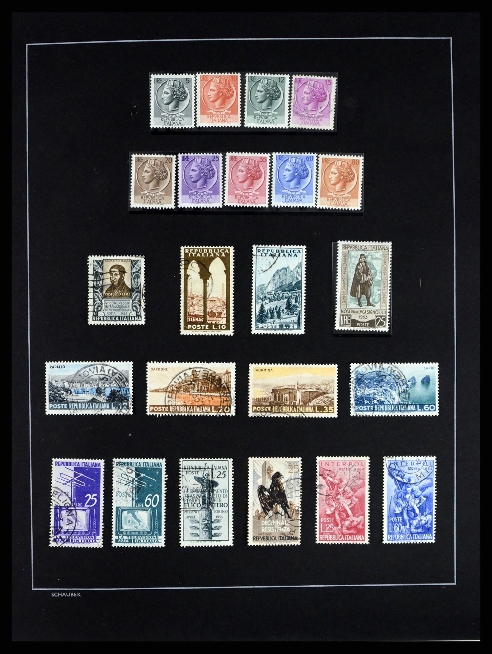 37553 037 - Stamp collection 37553 Italy 1852-1990.