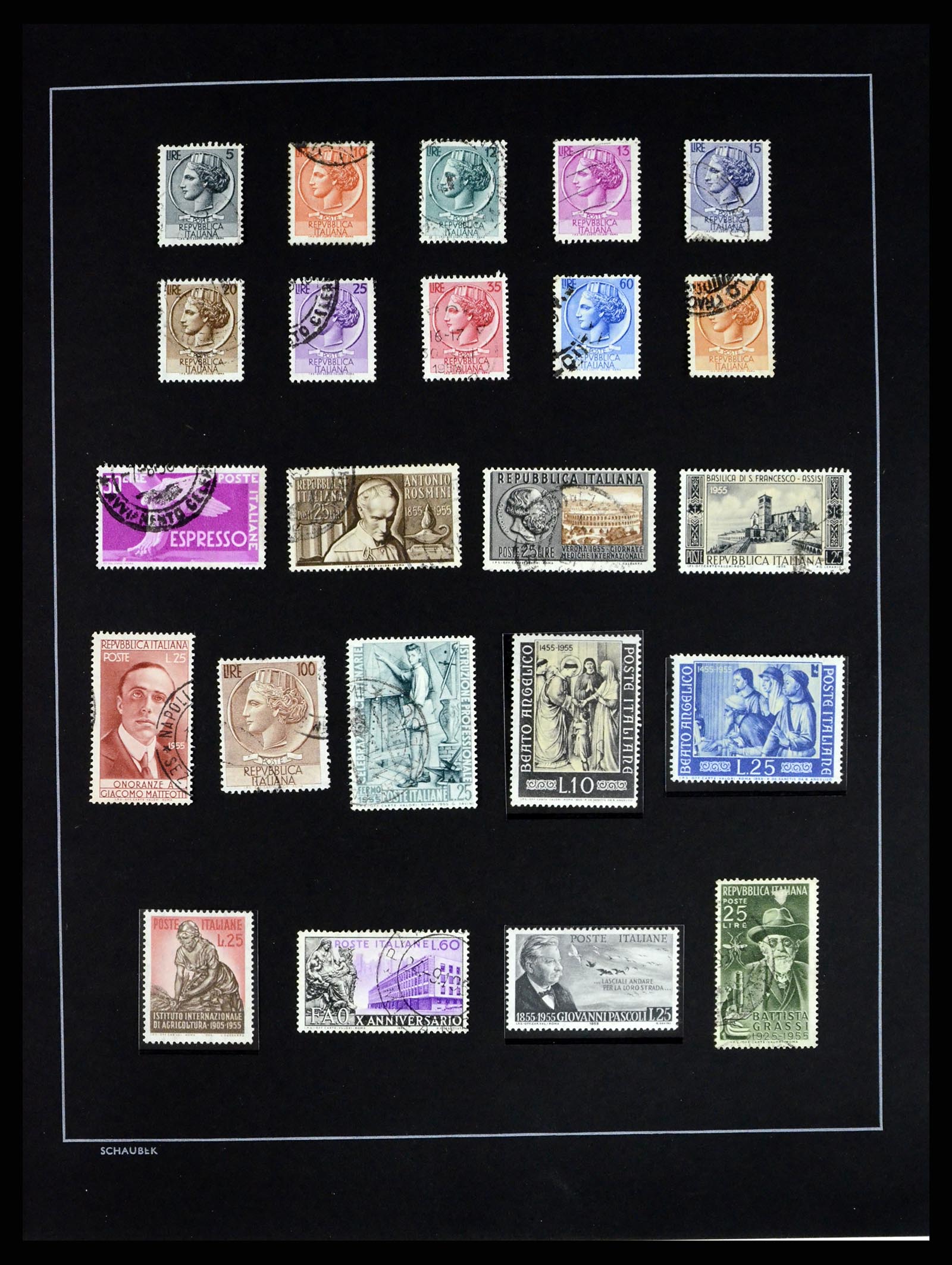 37553 039 - Stamp collection 37553 Italy 1852-1990.
