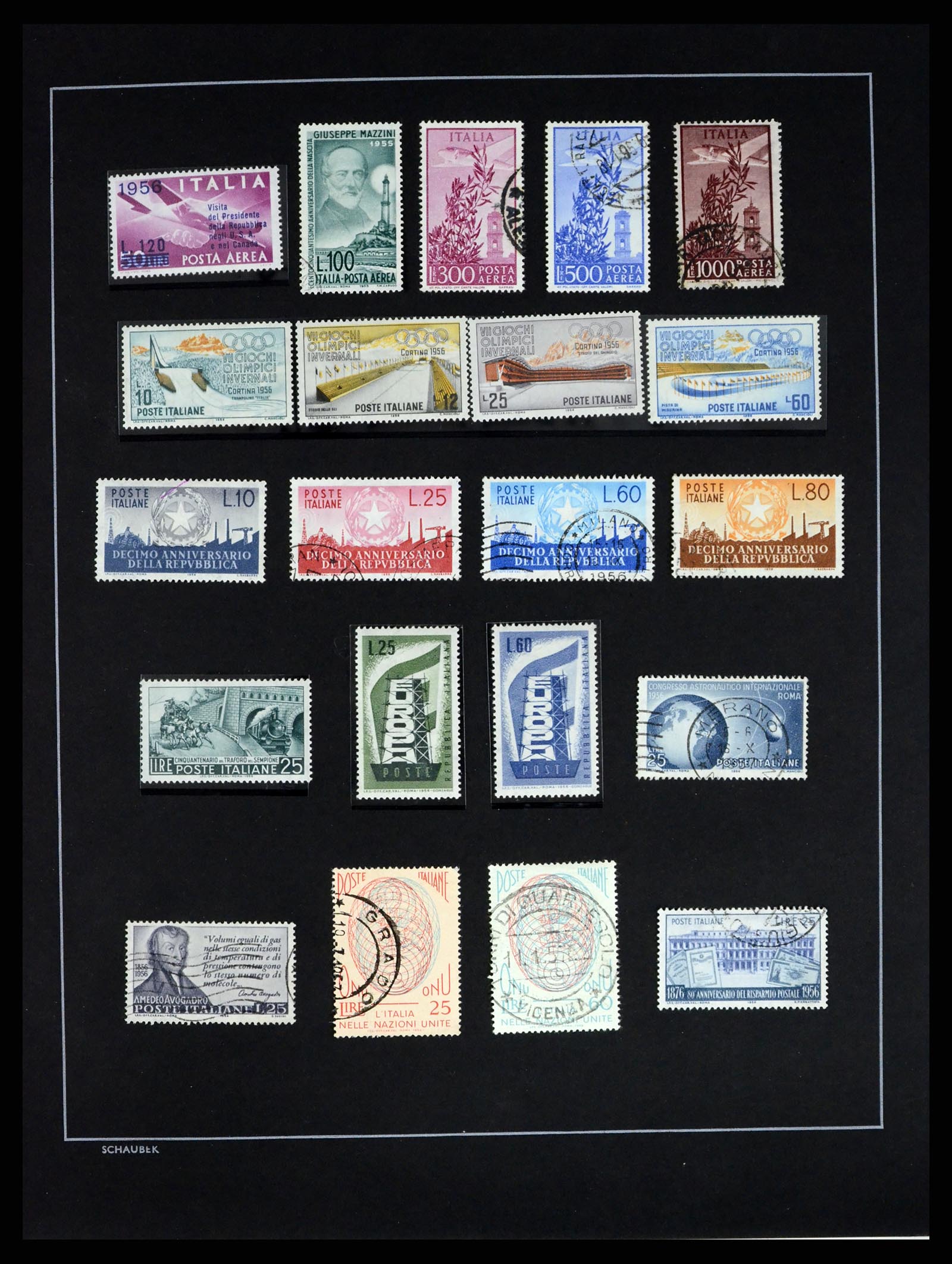 37553 040 - Stamp collection 37553 Italy 1852-1990.