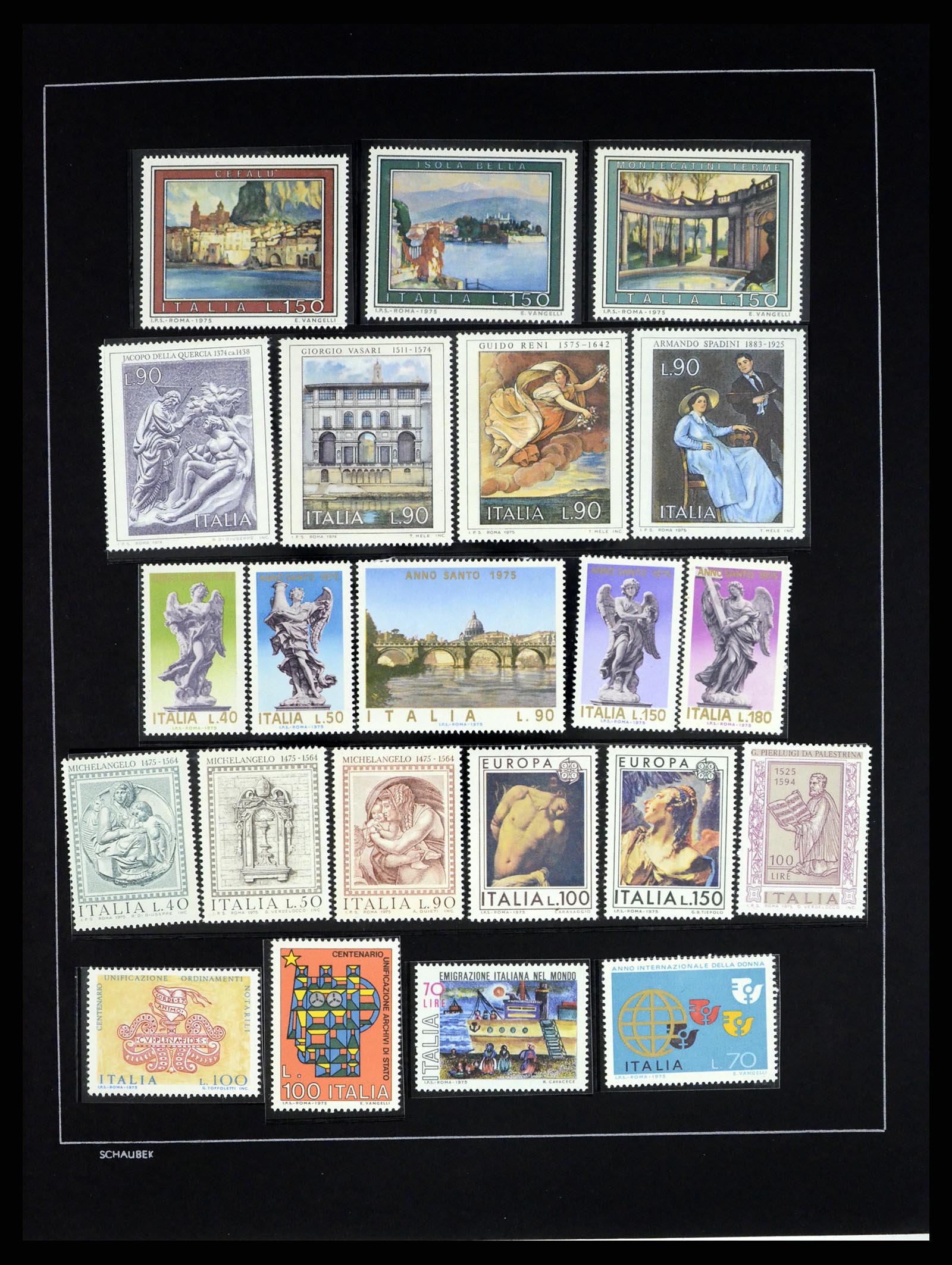 37553 042 - Stamp collection 37553 Italy 1852-1990.