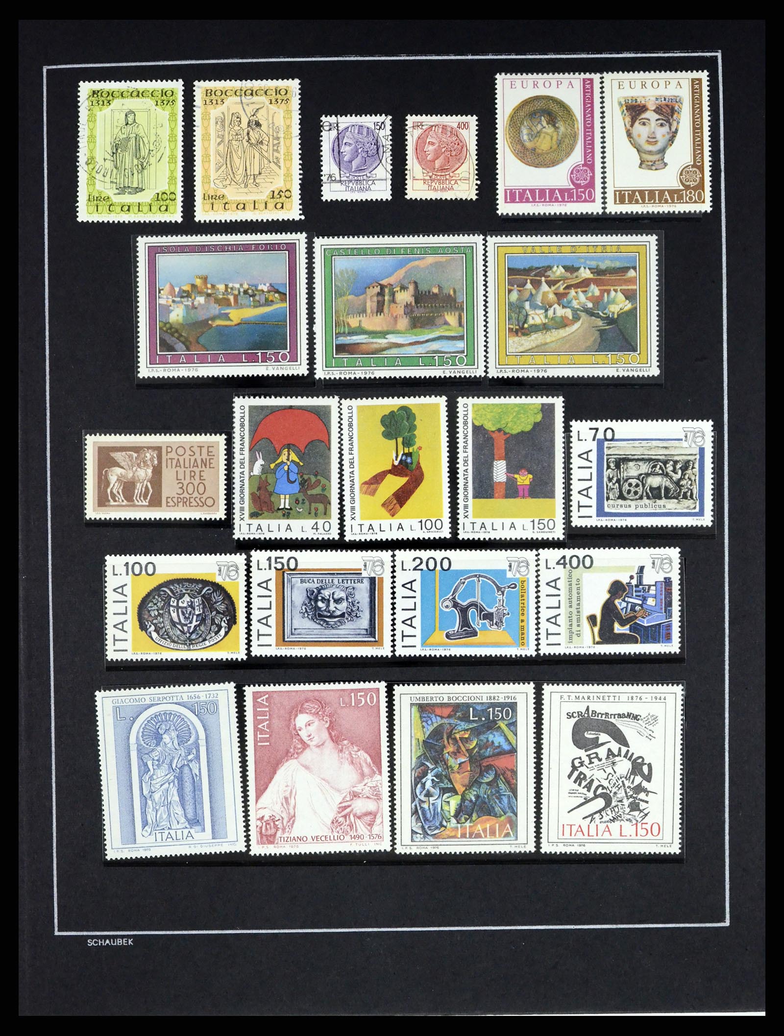 37553 044 - Stamp collection 37553 Italy 1852-1990.