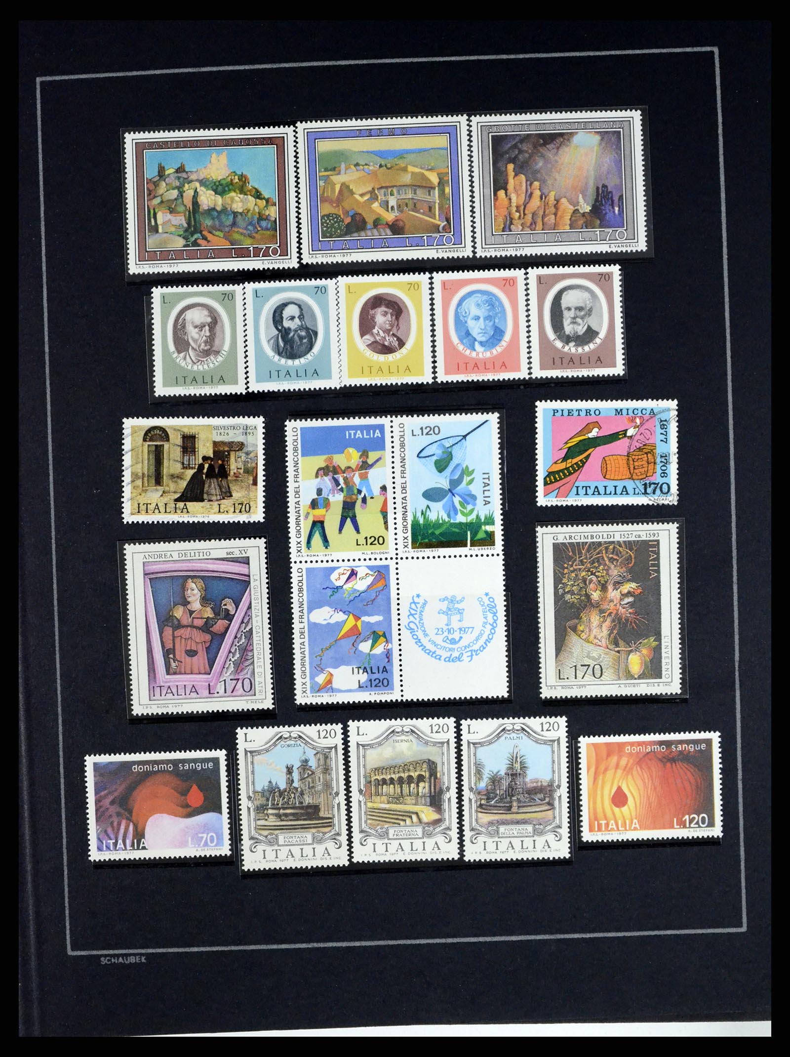 37553 046 - Stamp collection 37553 Italy 1852-1990.
