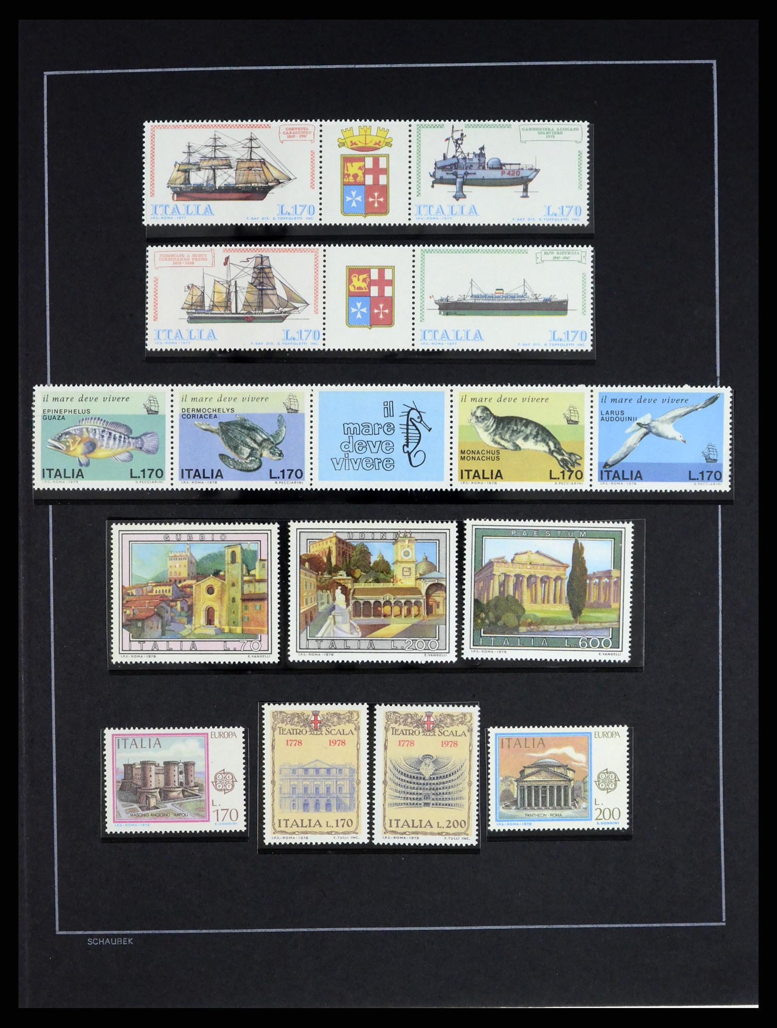 37553 047 - Stamp collection 37553 Italy 1852-1990.