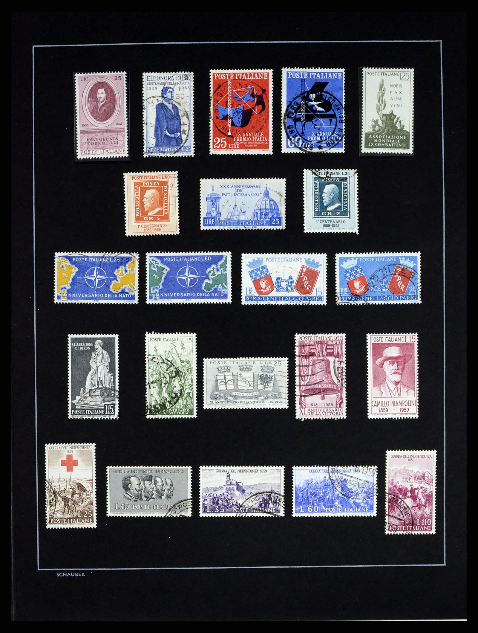 37553 051 - Stamp collection 37553 Italy 1852-1990.