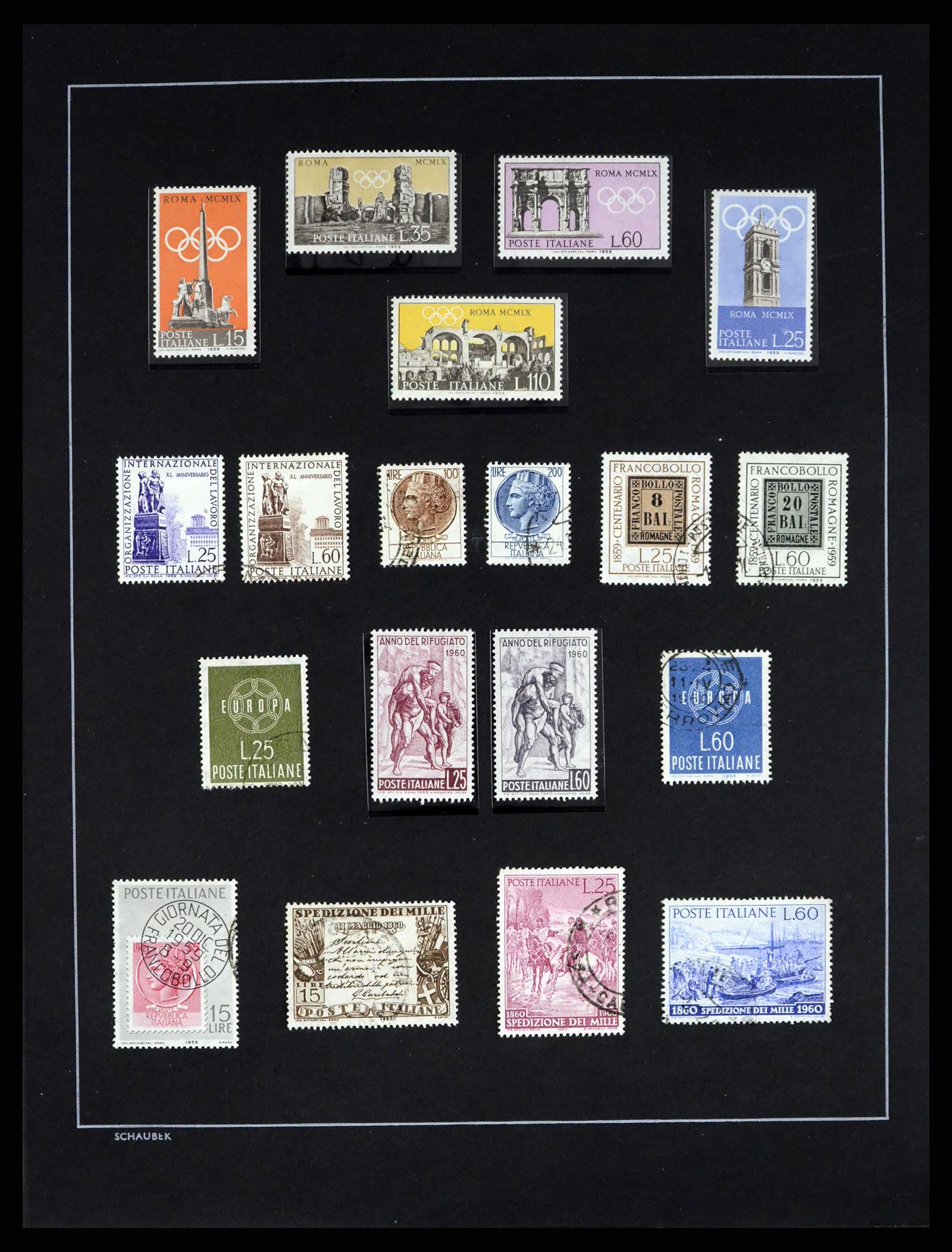 37553 052 - Stamp collection 37553 Italy 1852-1990.