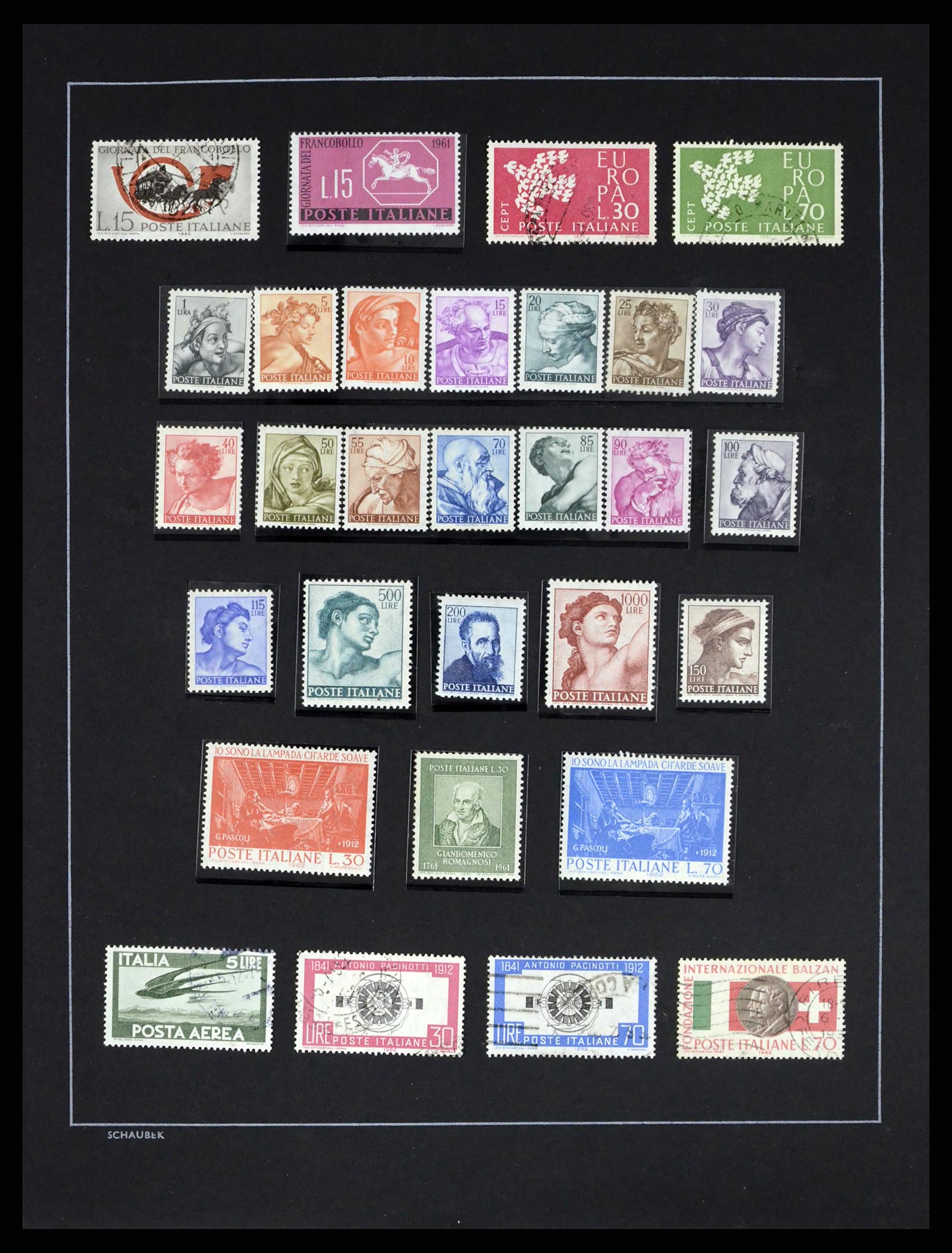 37553 054 - Stamp collection 37553 Italy 1852-1990.