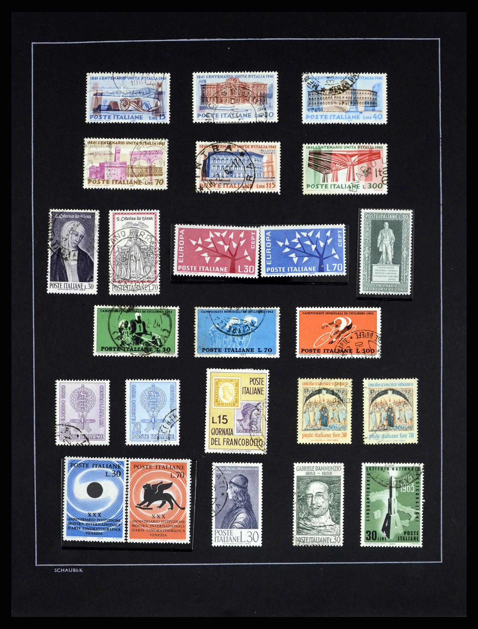 37553 055 - Stamp collection 37553 Italy 1852-1990.