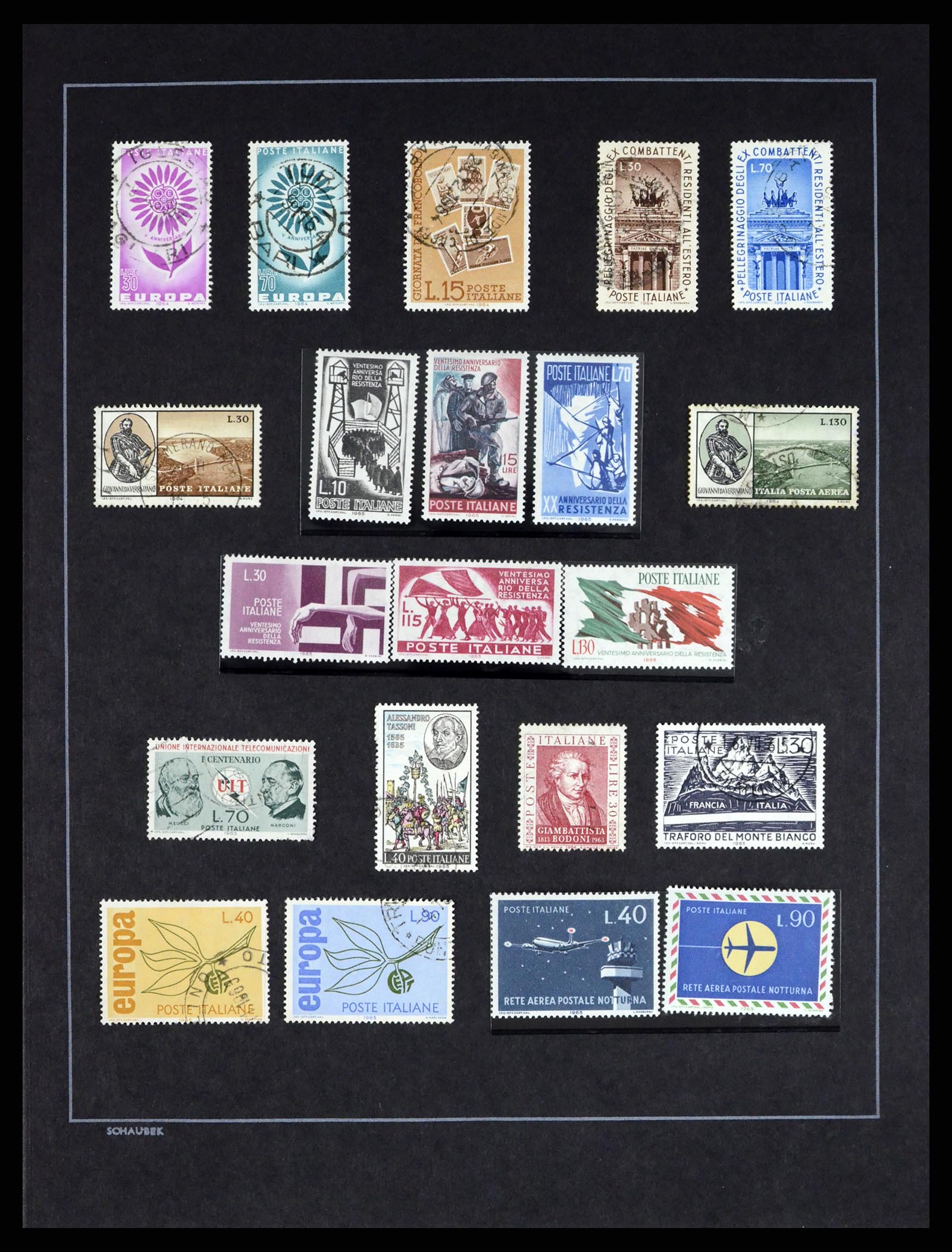 37553 057 - Stamp collection 37553 Italy 1852-1990.